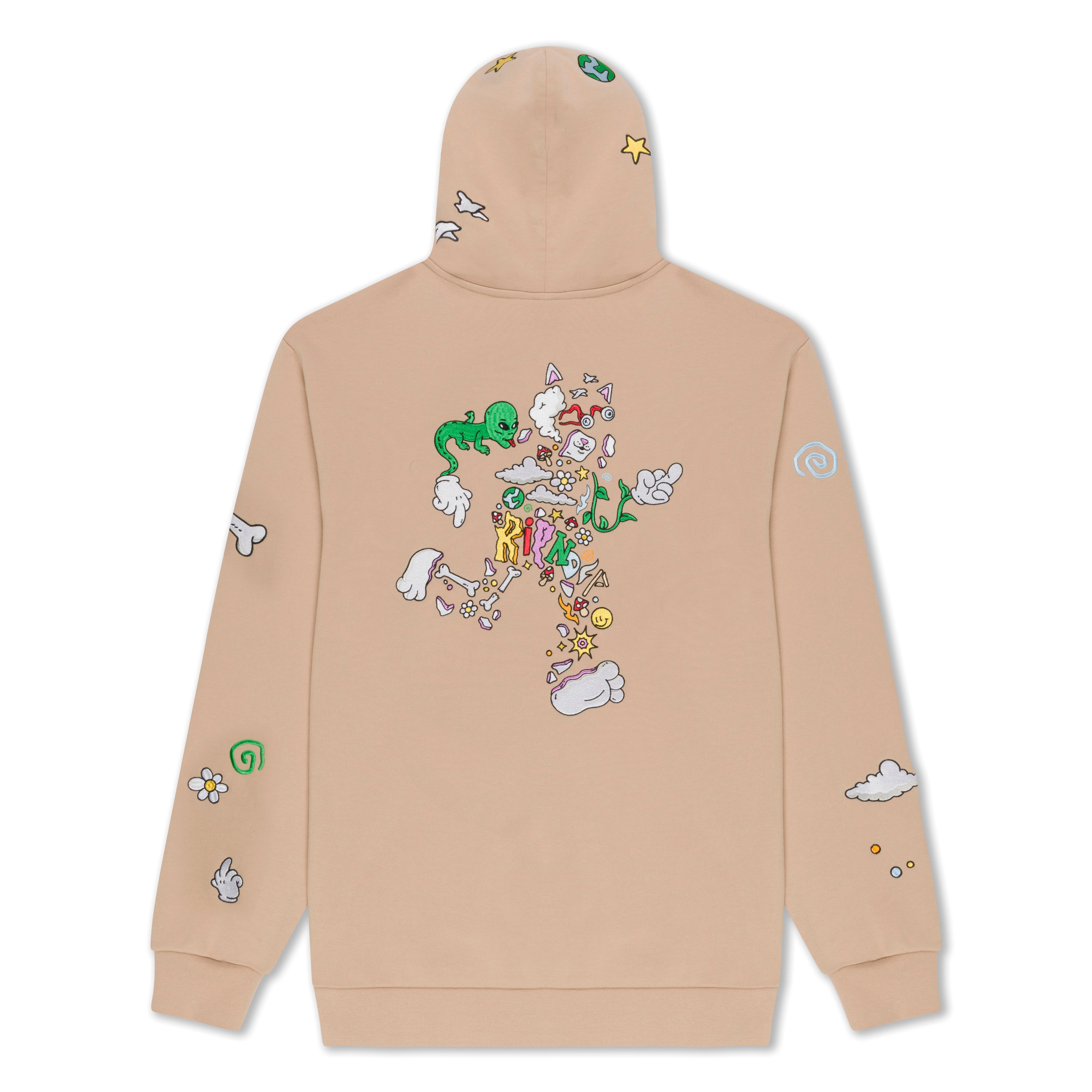 Broken Down Hoodie (Almond)