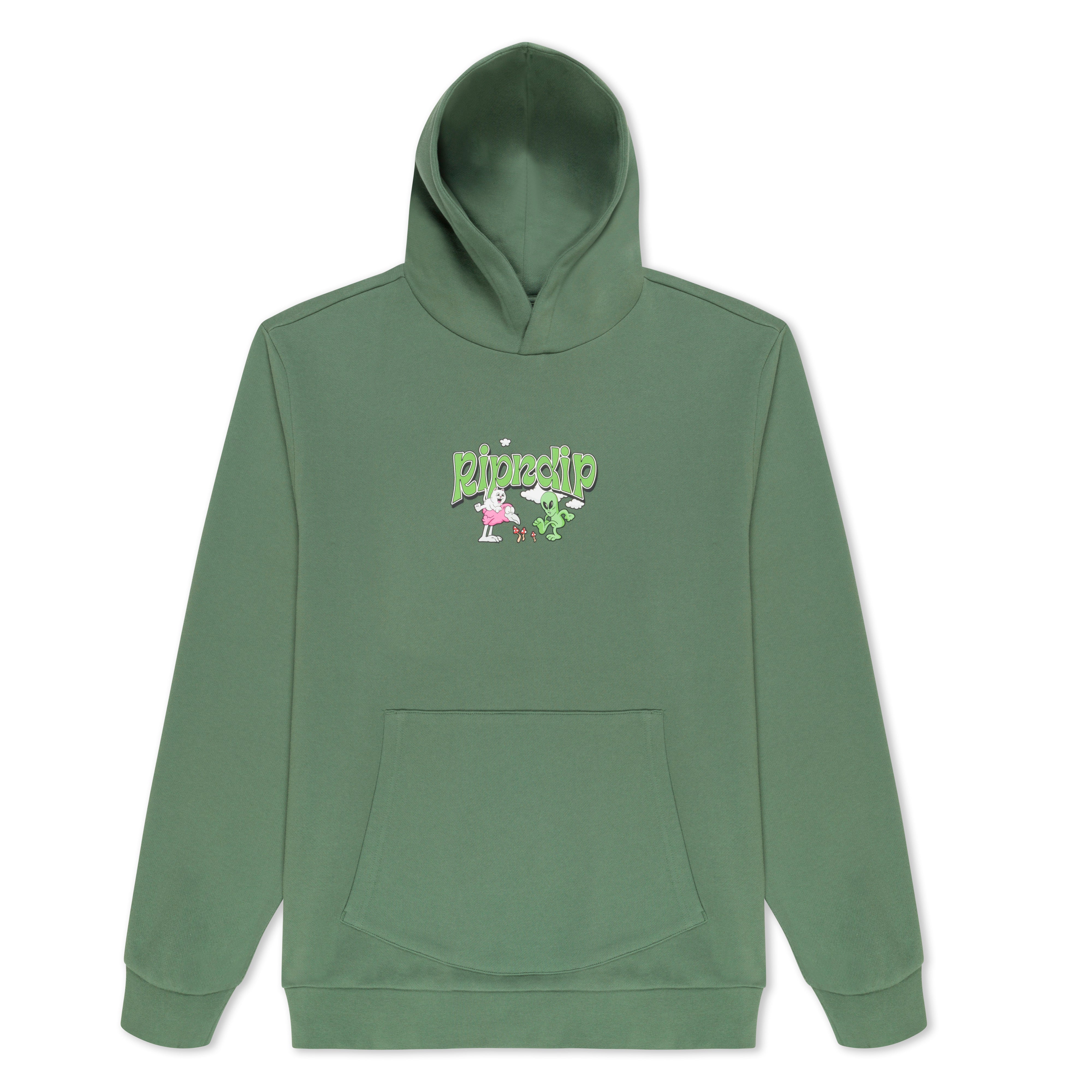 RIPNDIP Playground Hoodie (Light Olive)