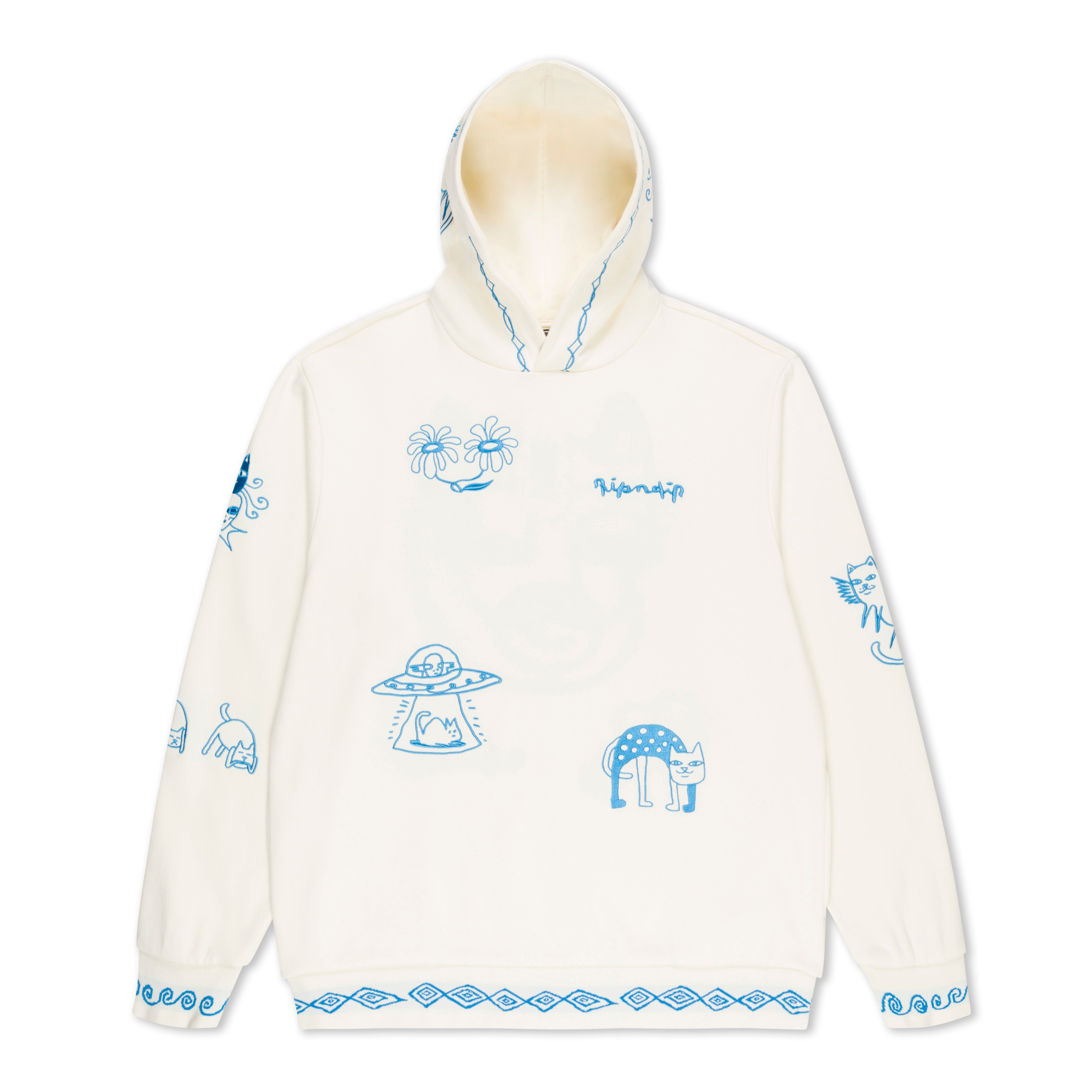 RIPNDIP Blonded Hoodie (Off White)