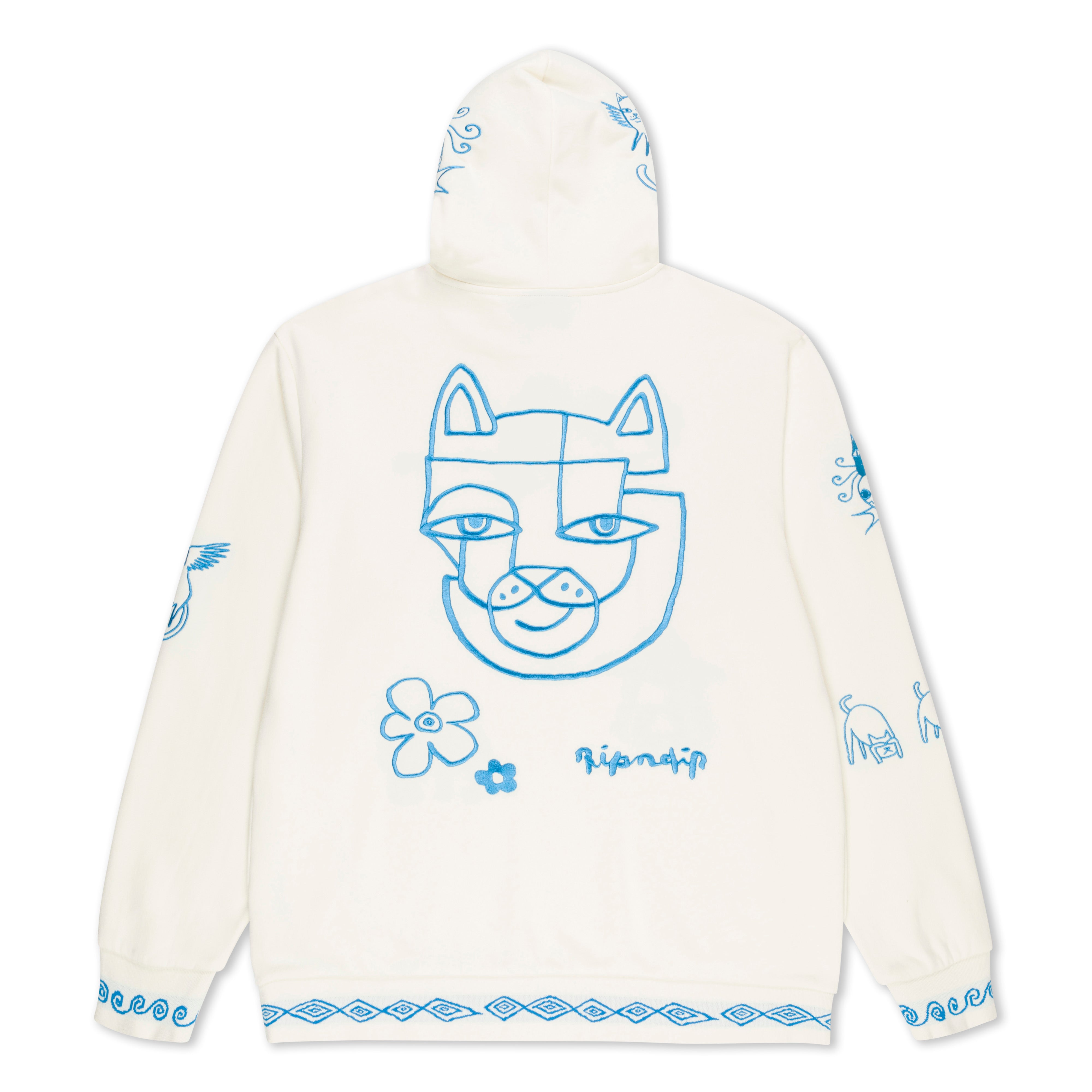 RIPNDIP Blonded Hoodie (Off White)