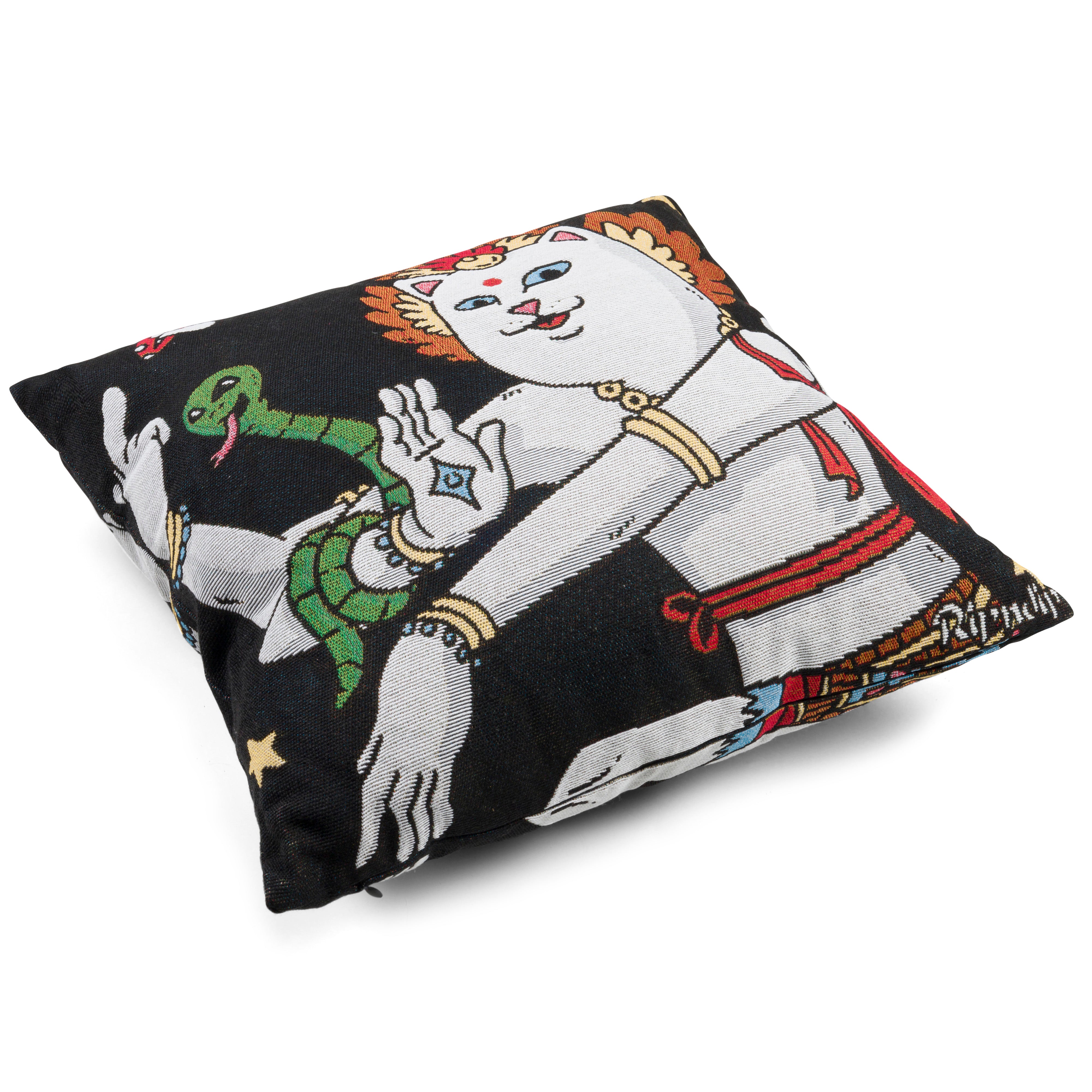 RIPNDIP Alien Whisperer Woven Pillow (Black)