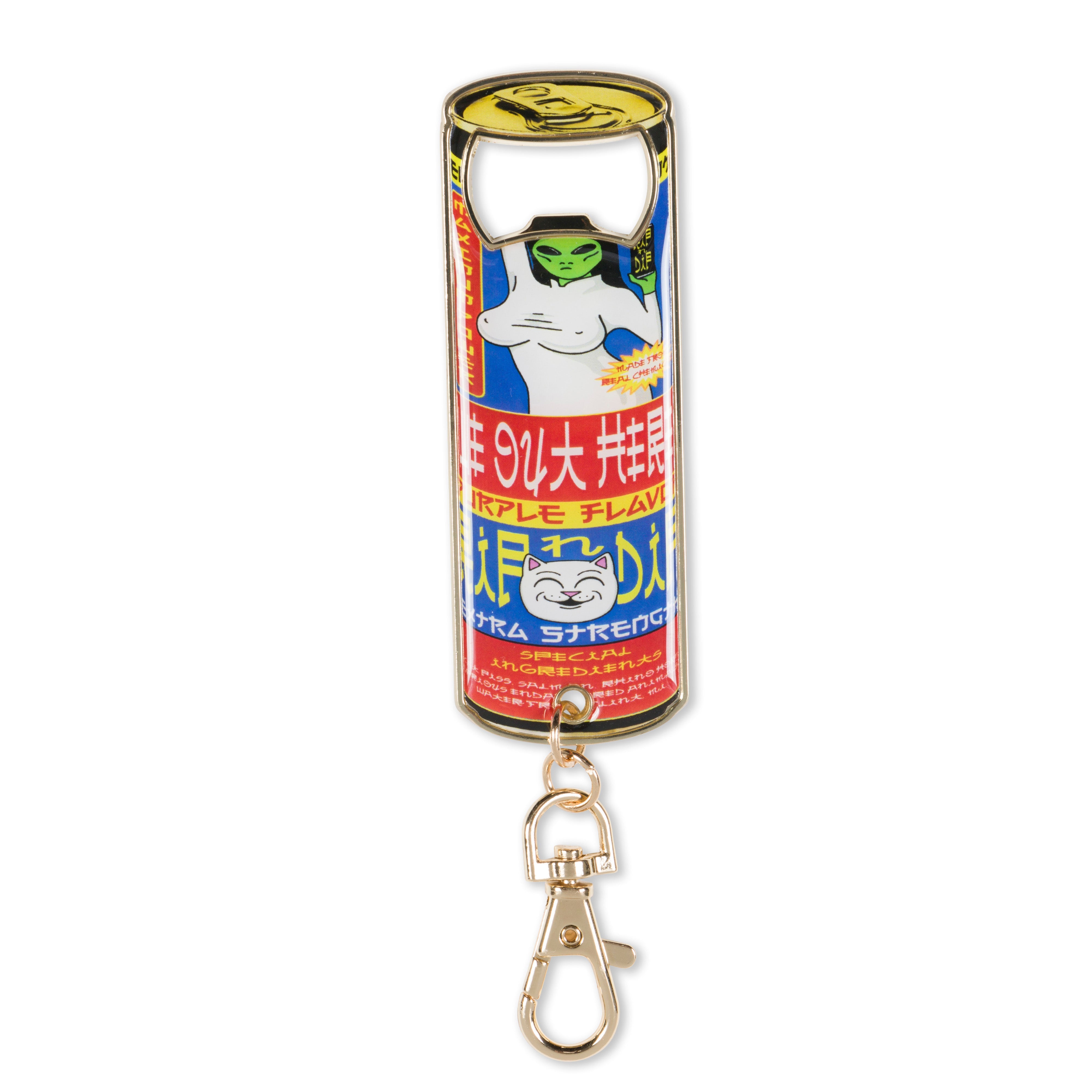 RIPNDIP Nerms Cans Bottle Opener Key Chain (Multi)