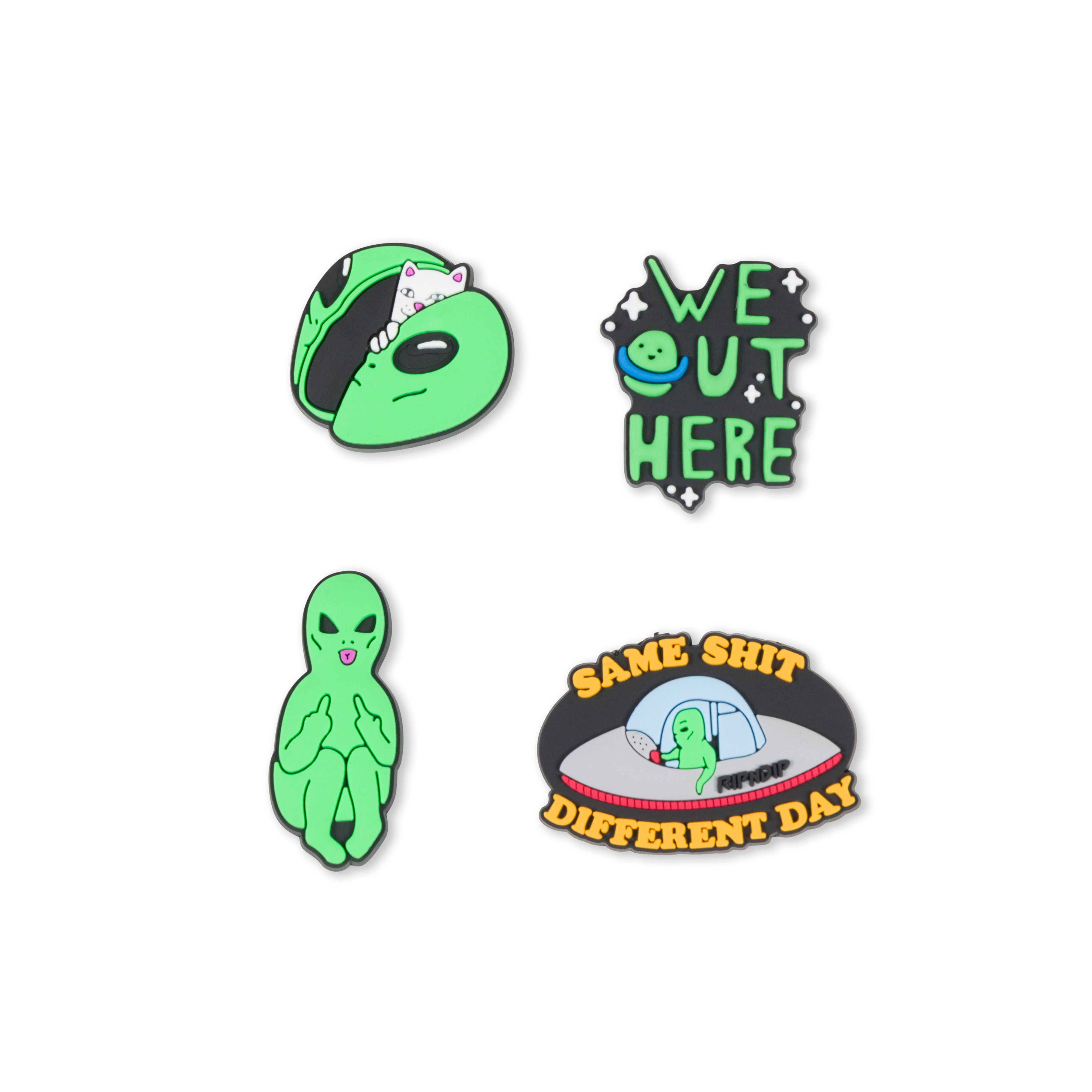 RIPNDIP We Out Here Shoe Charm Pack (Multi)