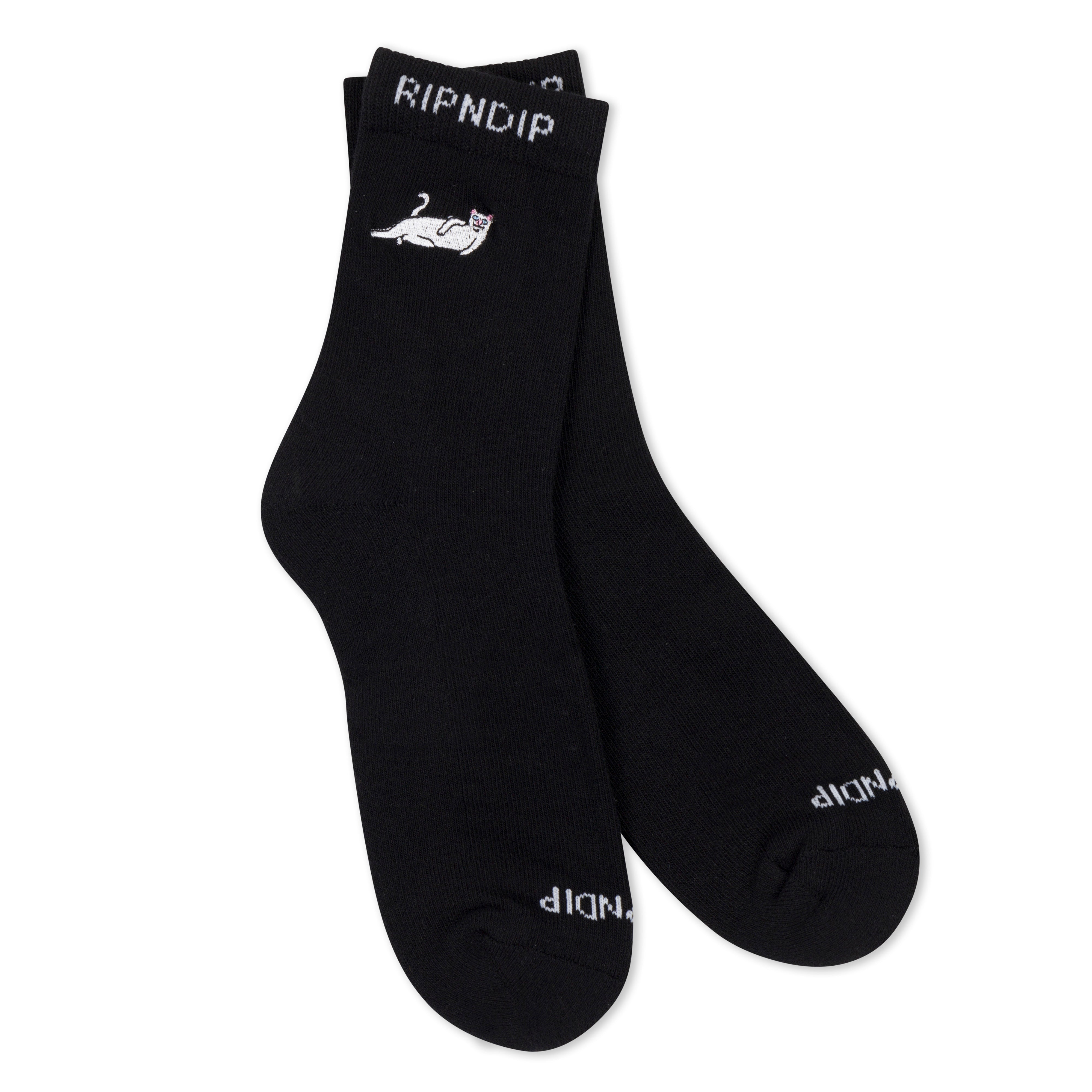 RIPNDIP Catstanza Mid Socks (Black)