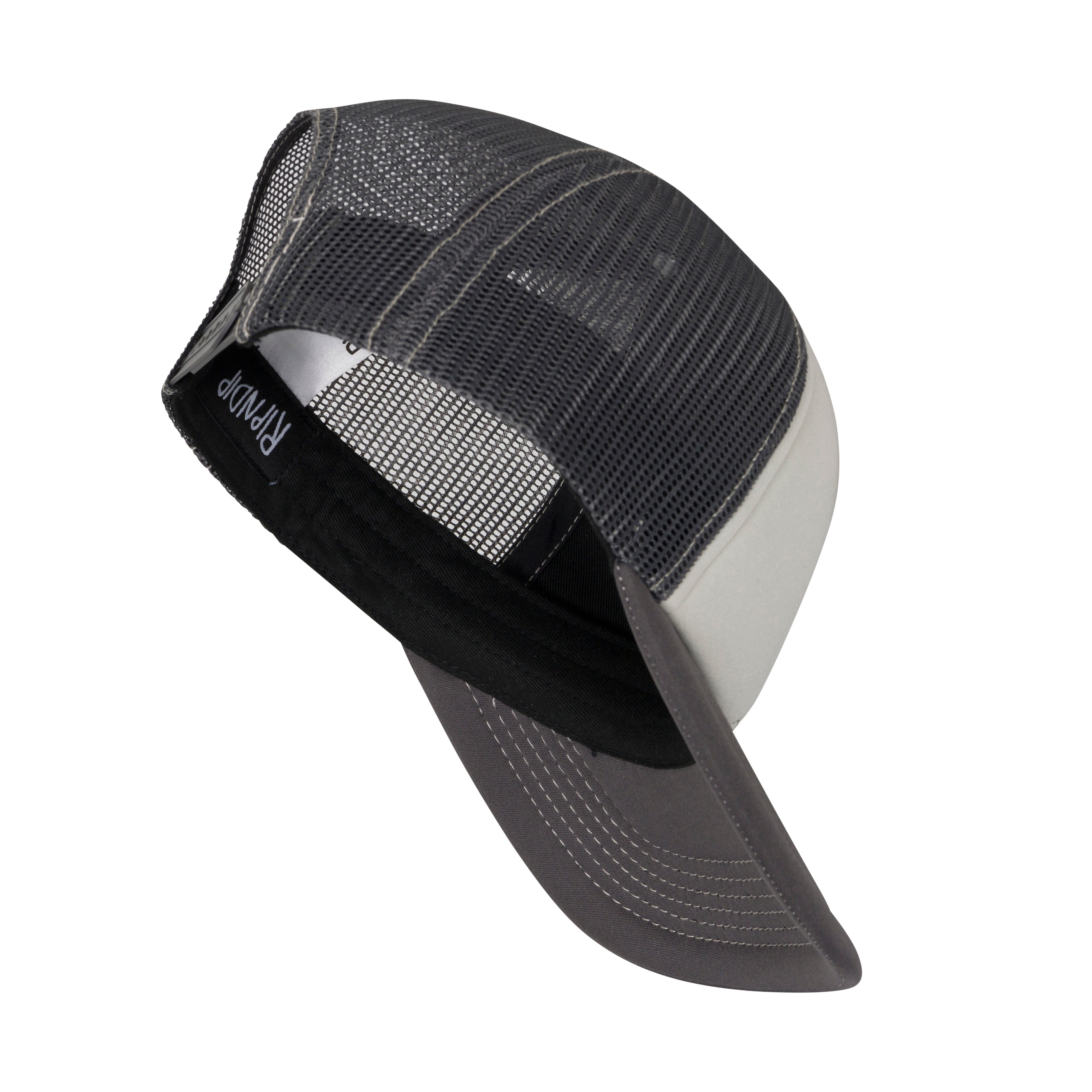 RIPNDIP Lord Savior Trucker Hat (Dark Charcoal )