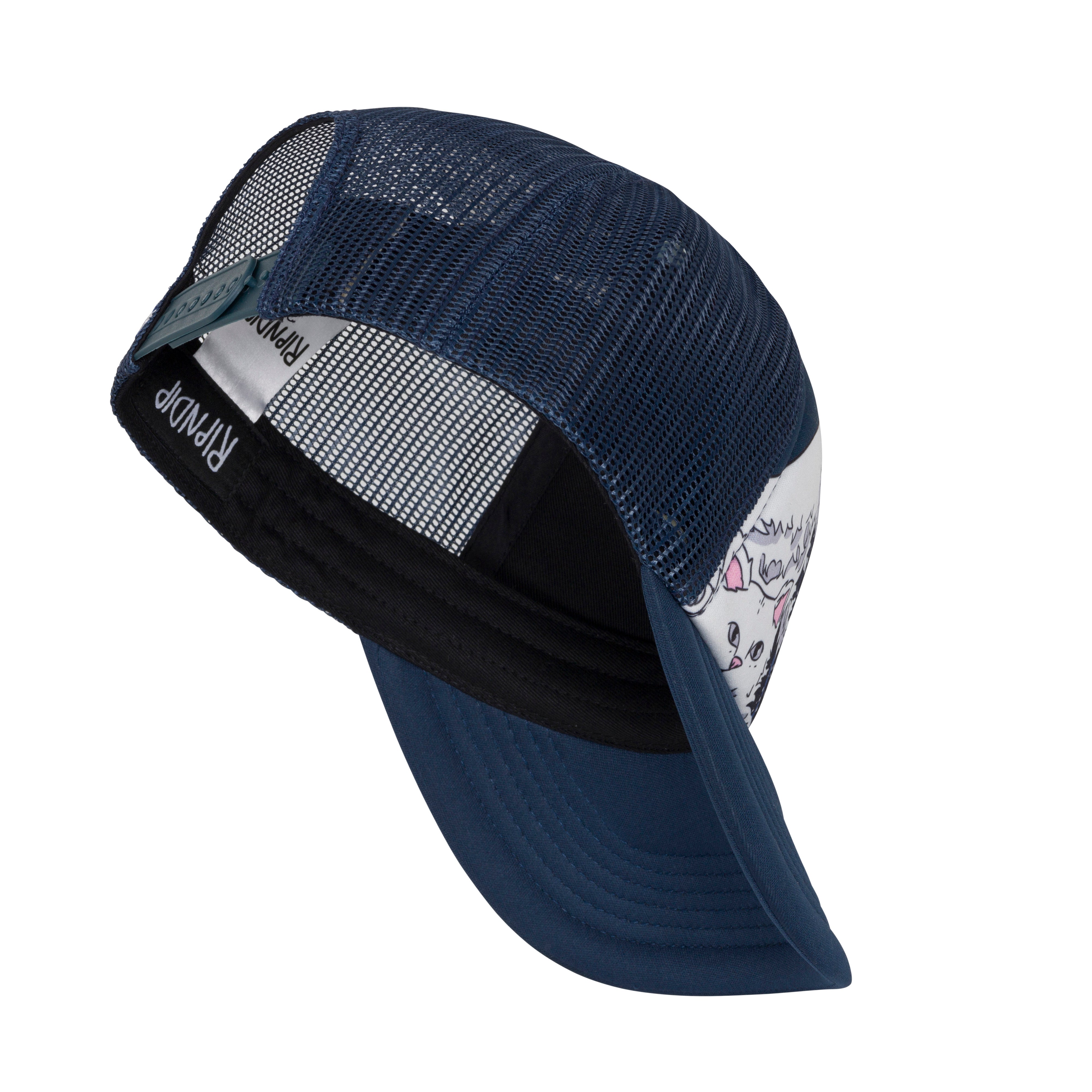 RIPNDIP Great Wave Trucker Hat (Slate)