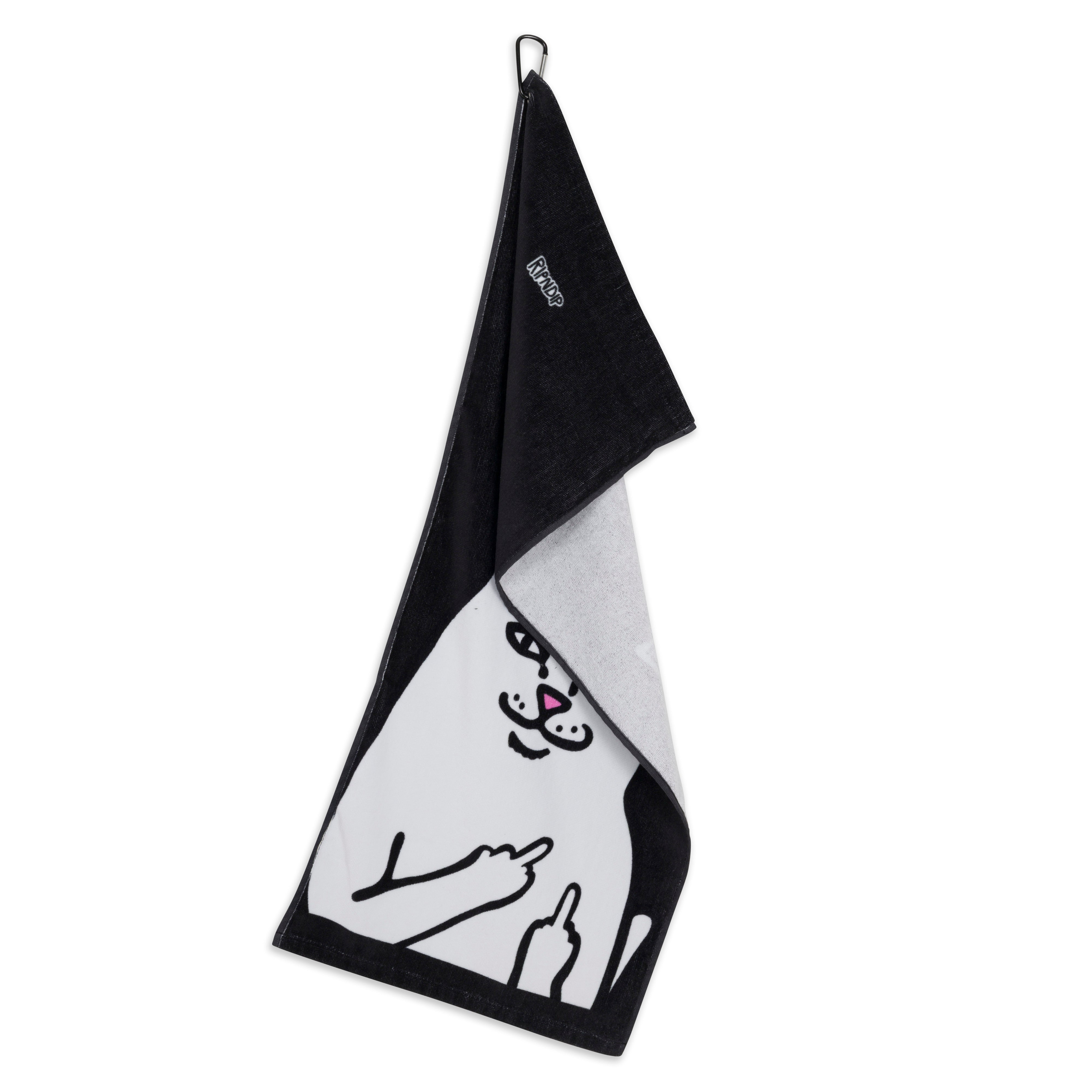 RIPNDIP Lord Nermal Golf Towel (Black)