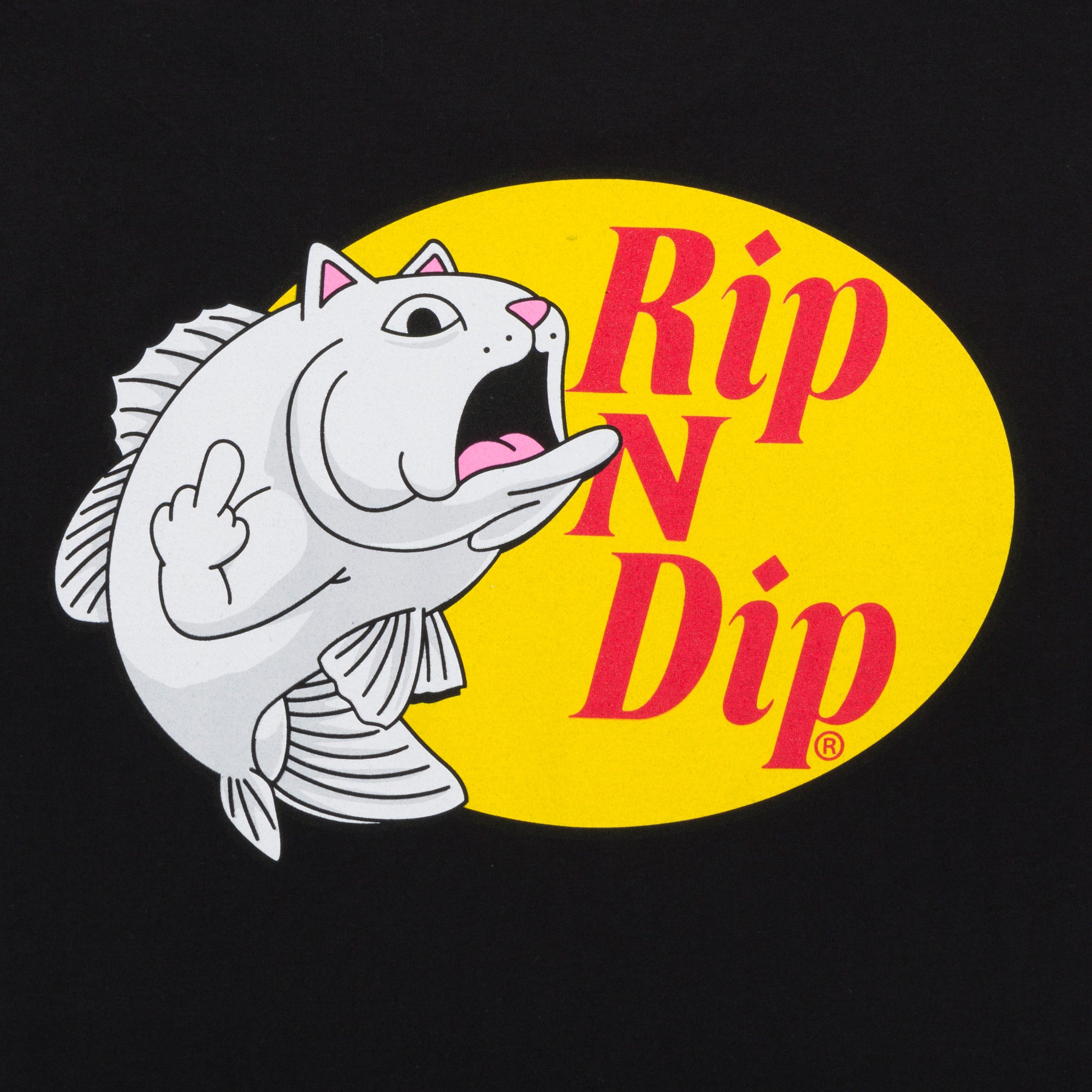 RIPNDIP Catfish Tee (Black)