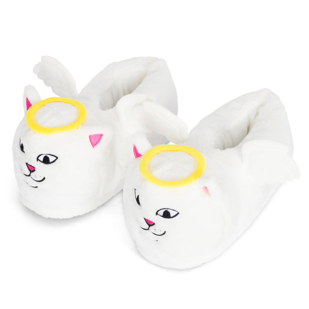 Lord Angel Plush Slippers White RIPNDIP