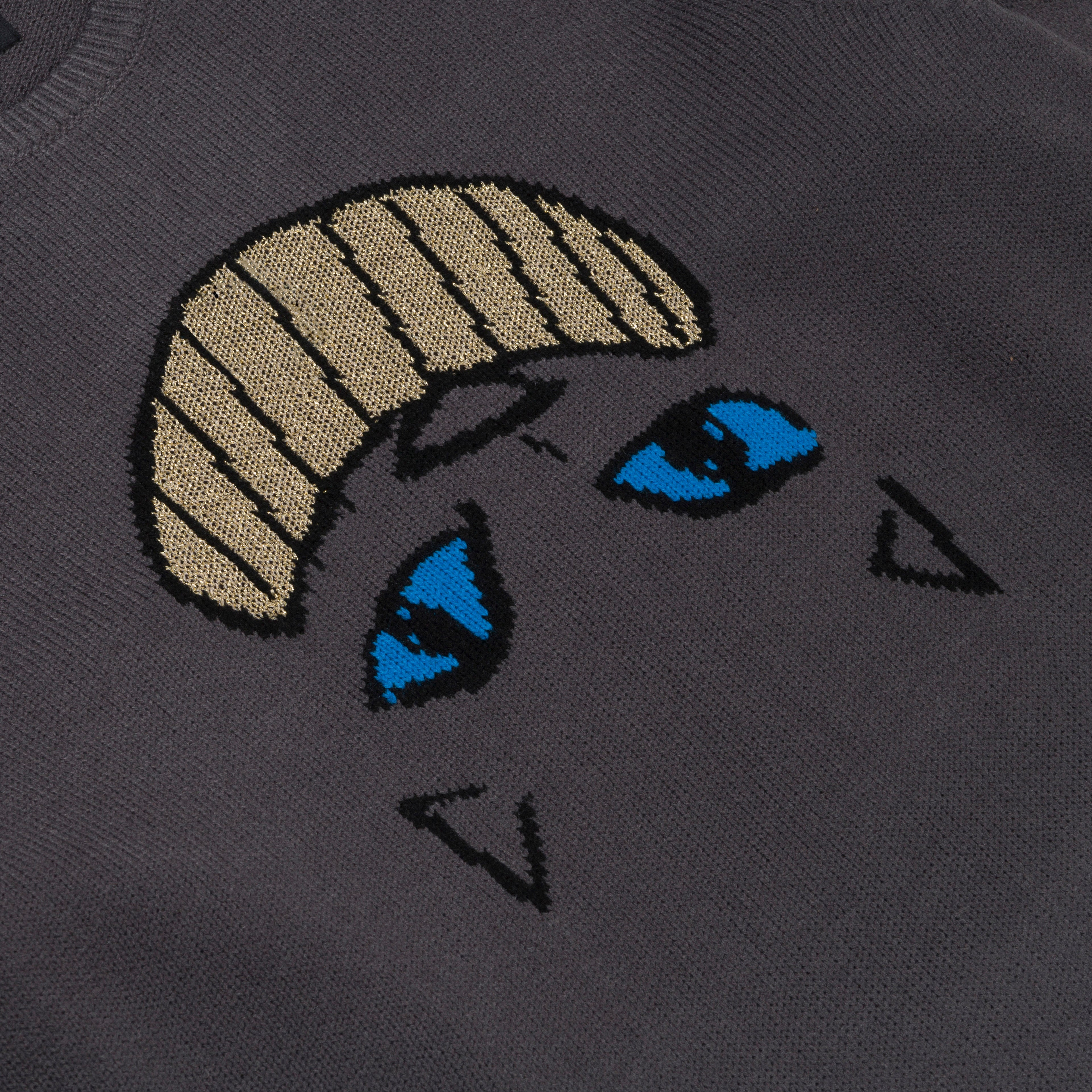 RIPNDIP Joaquin Knit Sweater (Charcoal)