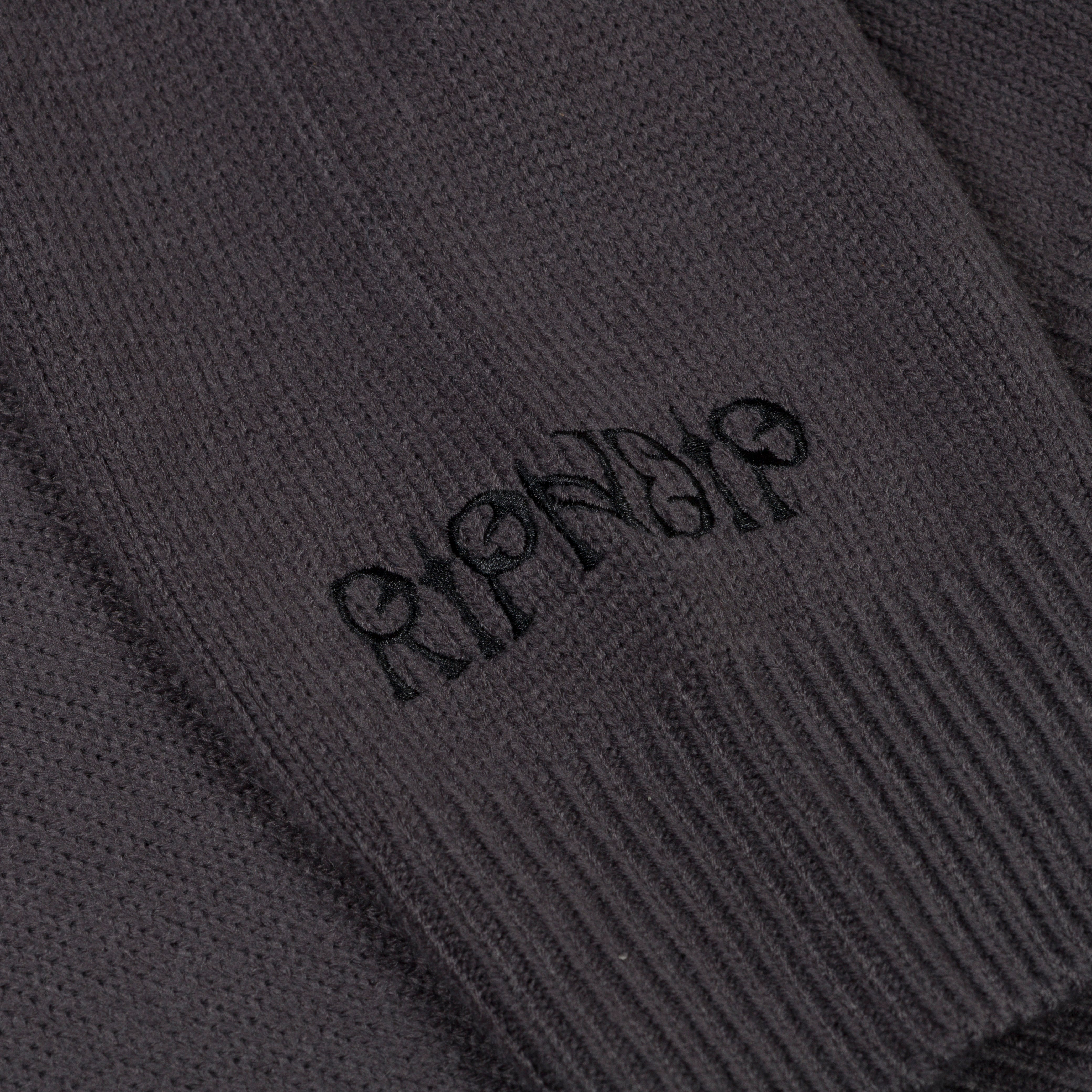 RIPNDIP Joaquin Knit Sweater (Charcoal)