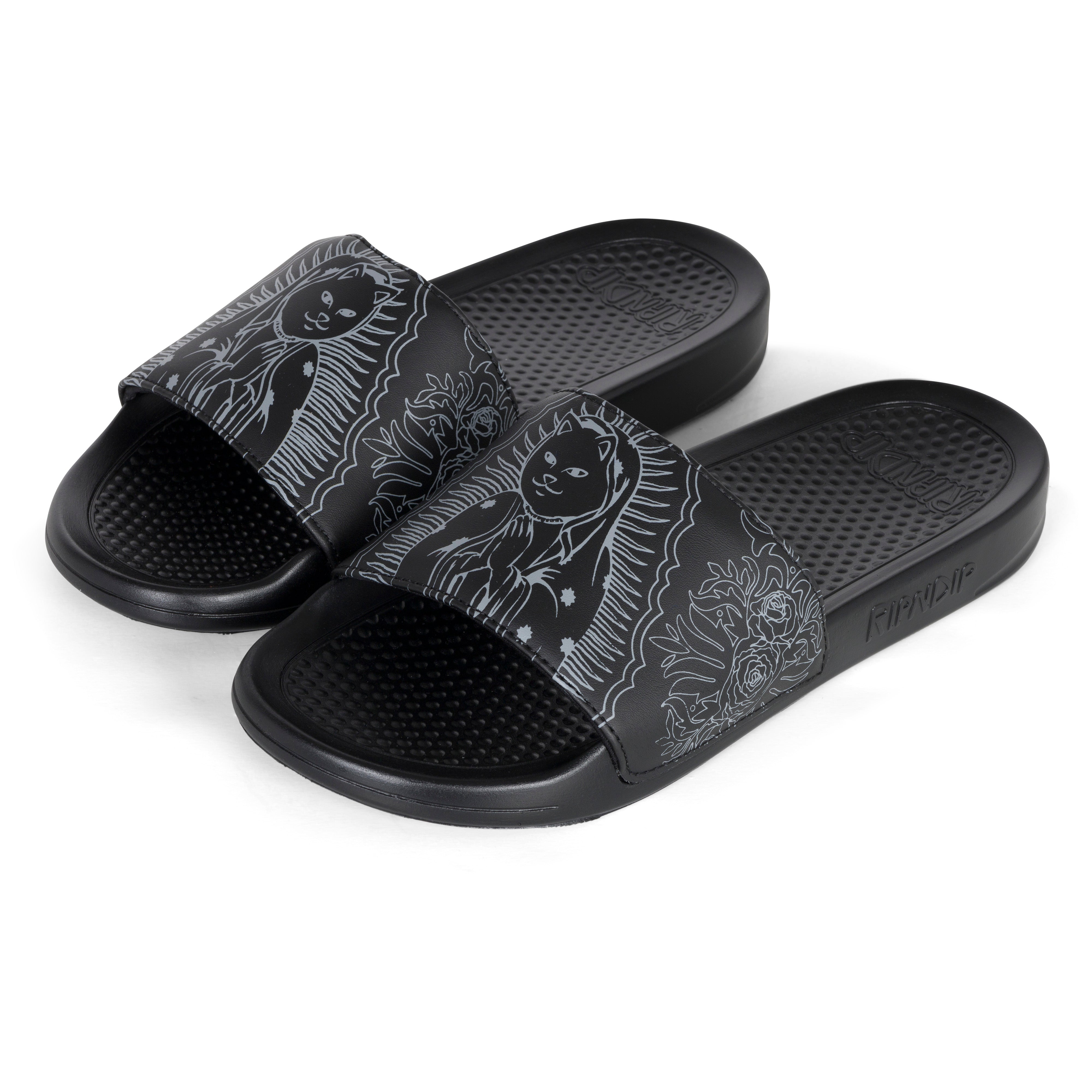 396217 Mother Nerm Slides (Black)