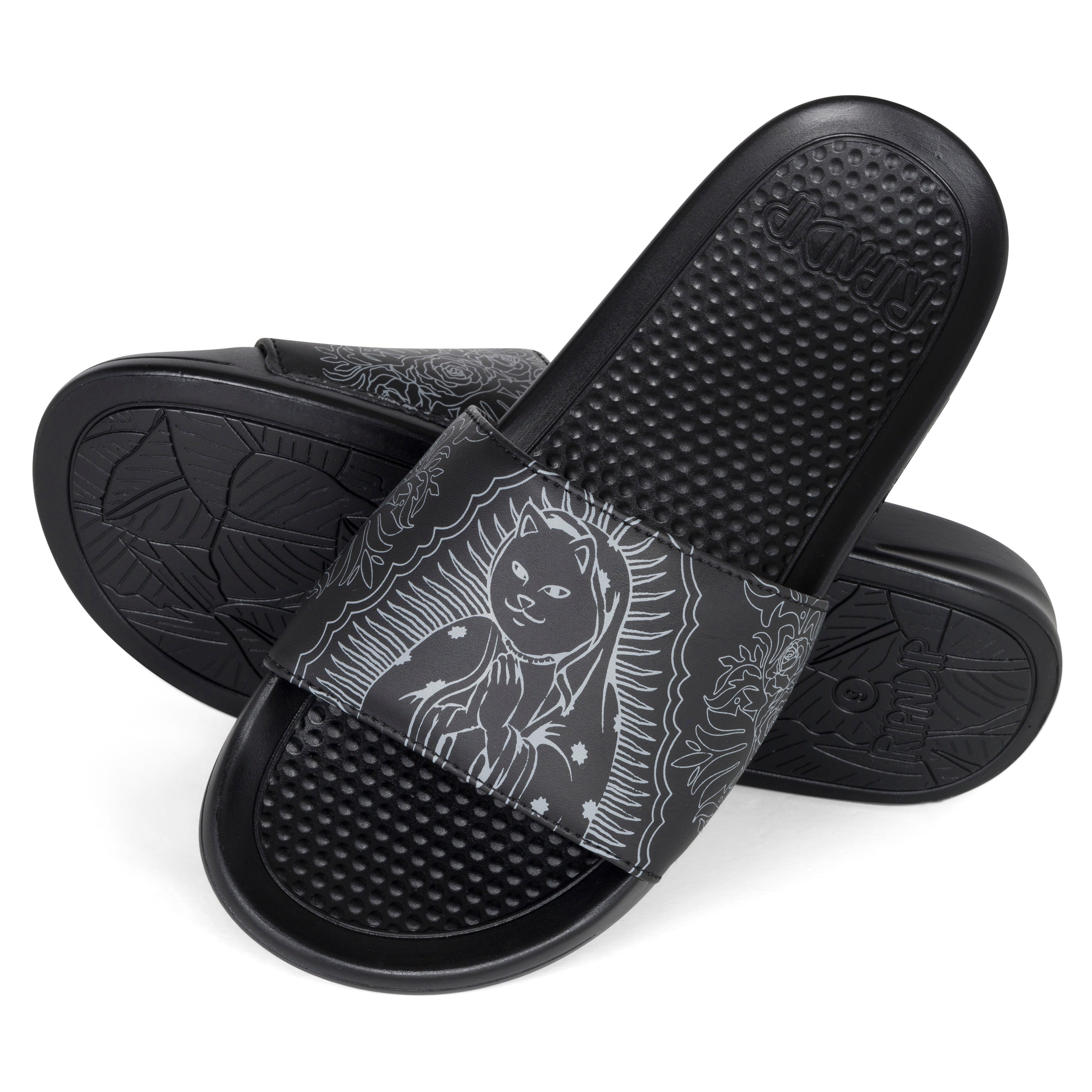 396217 Mother Nerm Slides (Black)