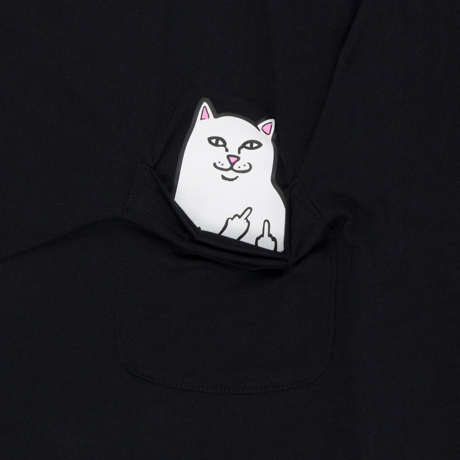 Ripndip - Lord Nermal Pocket Tee (Black) – RIPNDIP