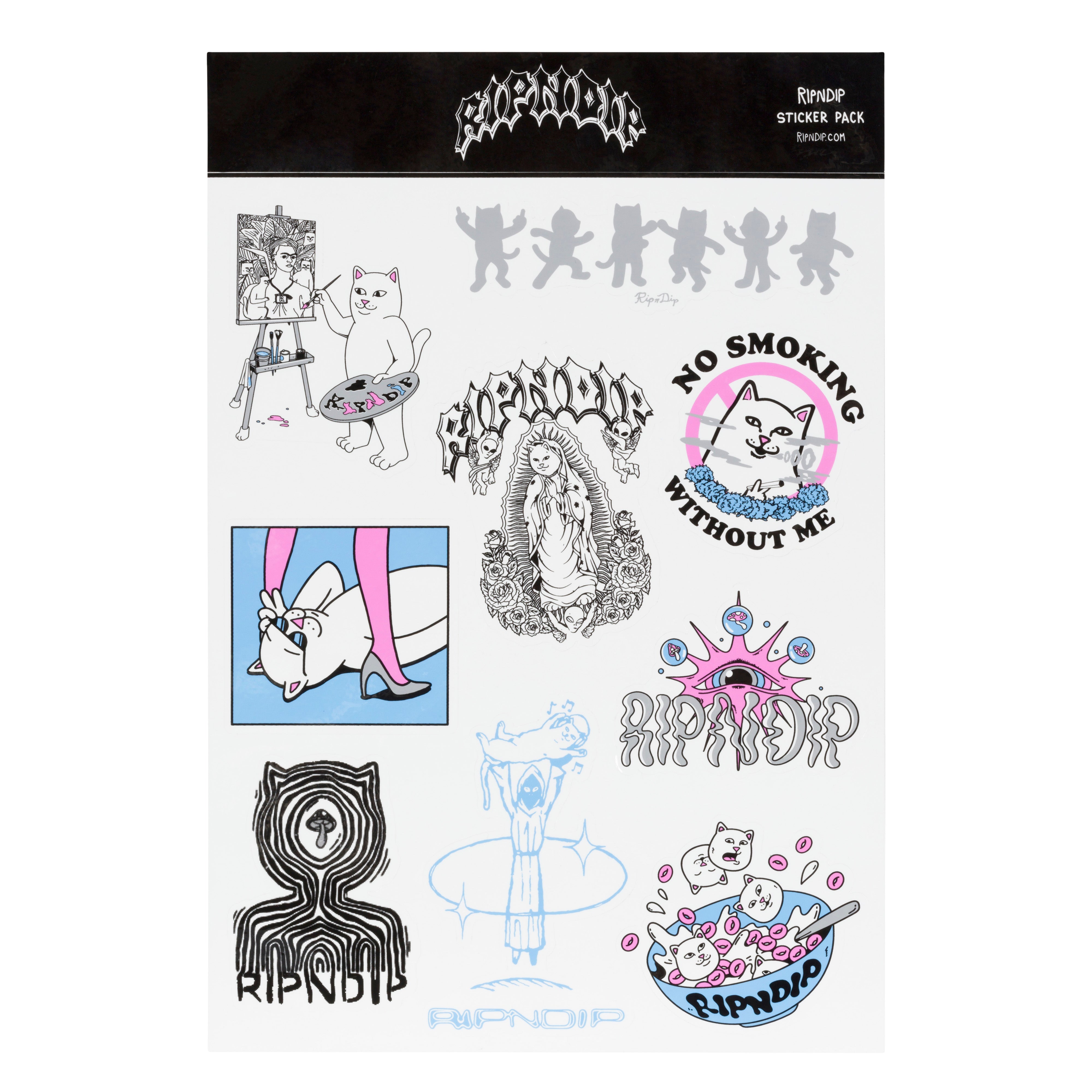 RIPNDIP Mother Nerm Sticker Sheet (Multi)