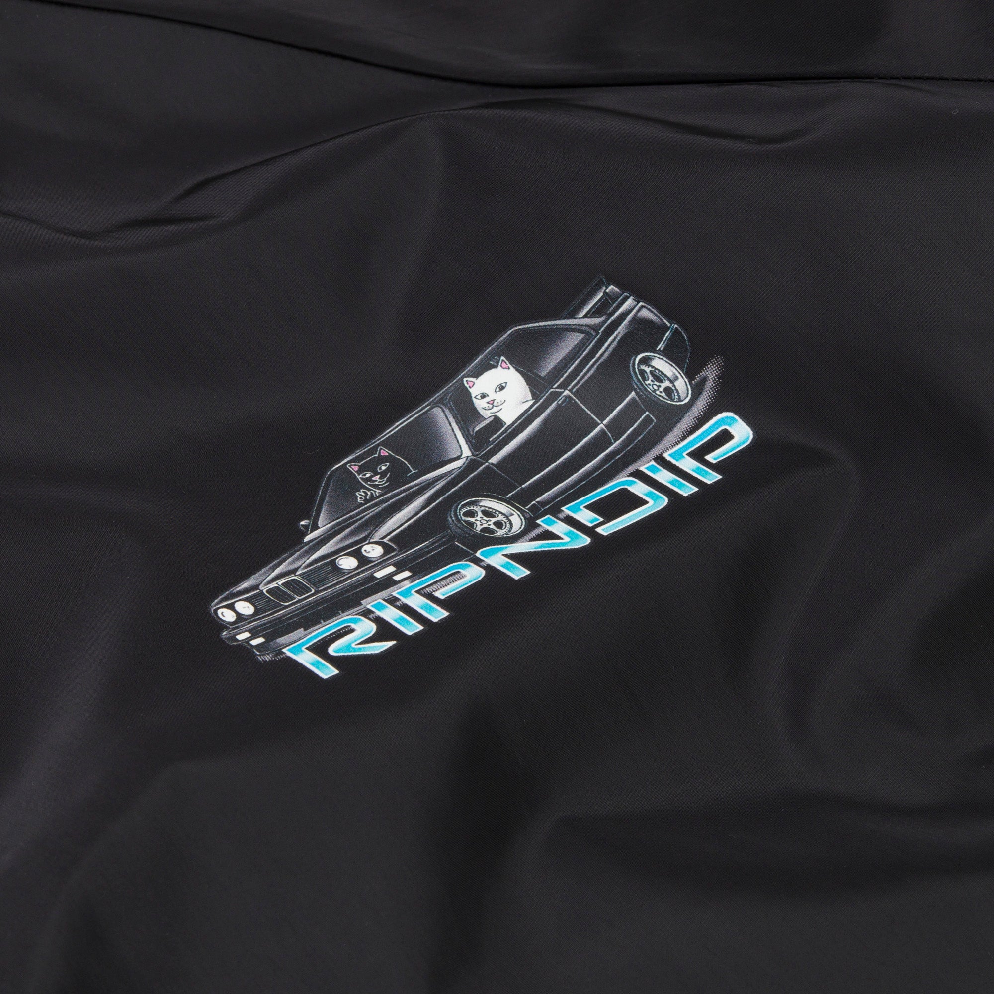 RIPNDIP Vroom Vroom Coaches Jacket (Black)