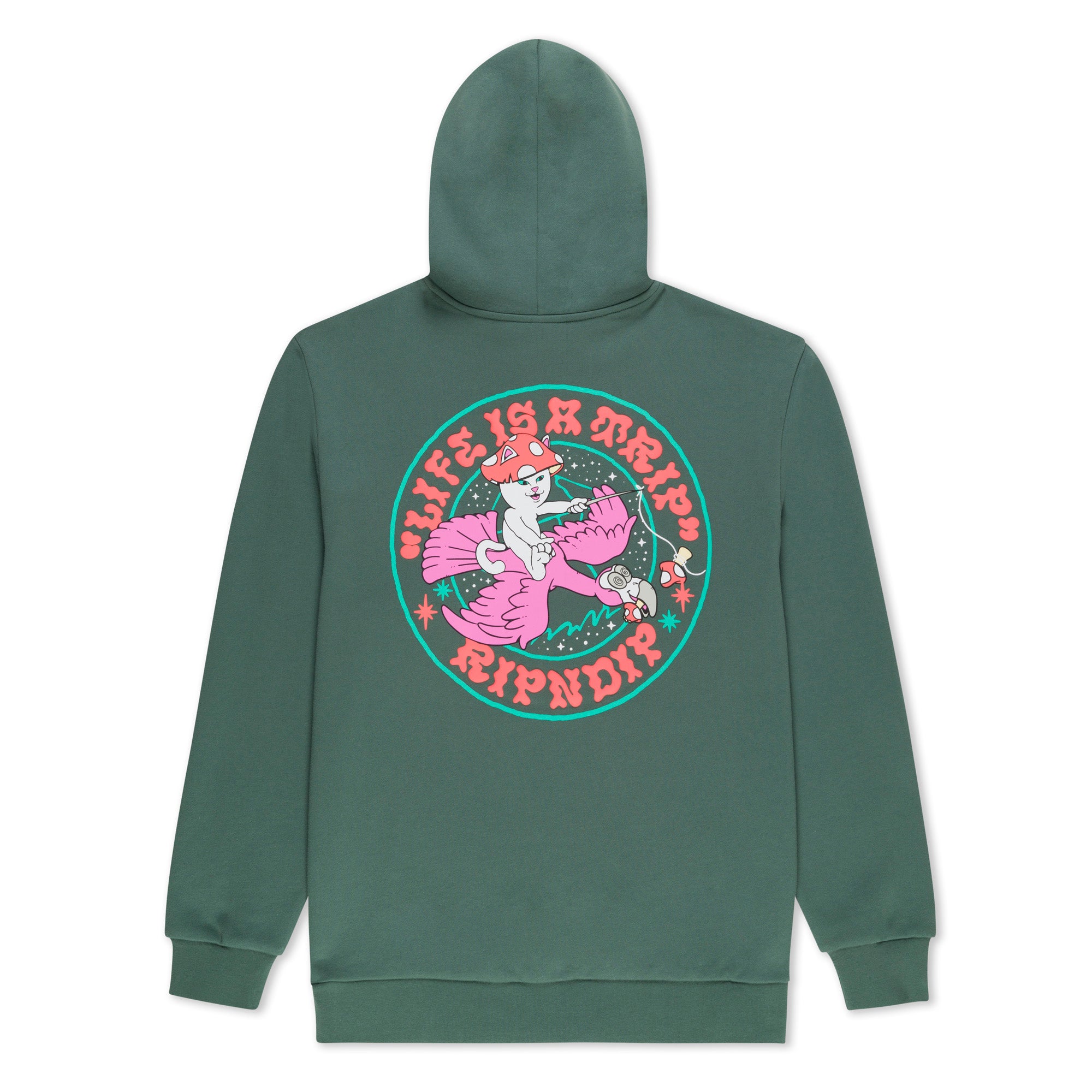 RIPNDIP Take A Trip Hoodie (Alpine Green)