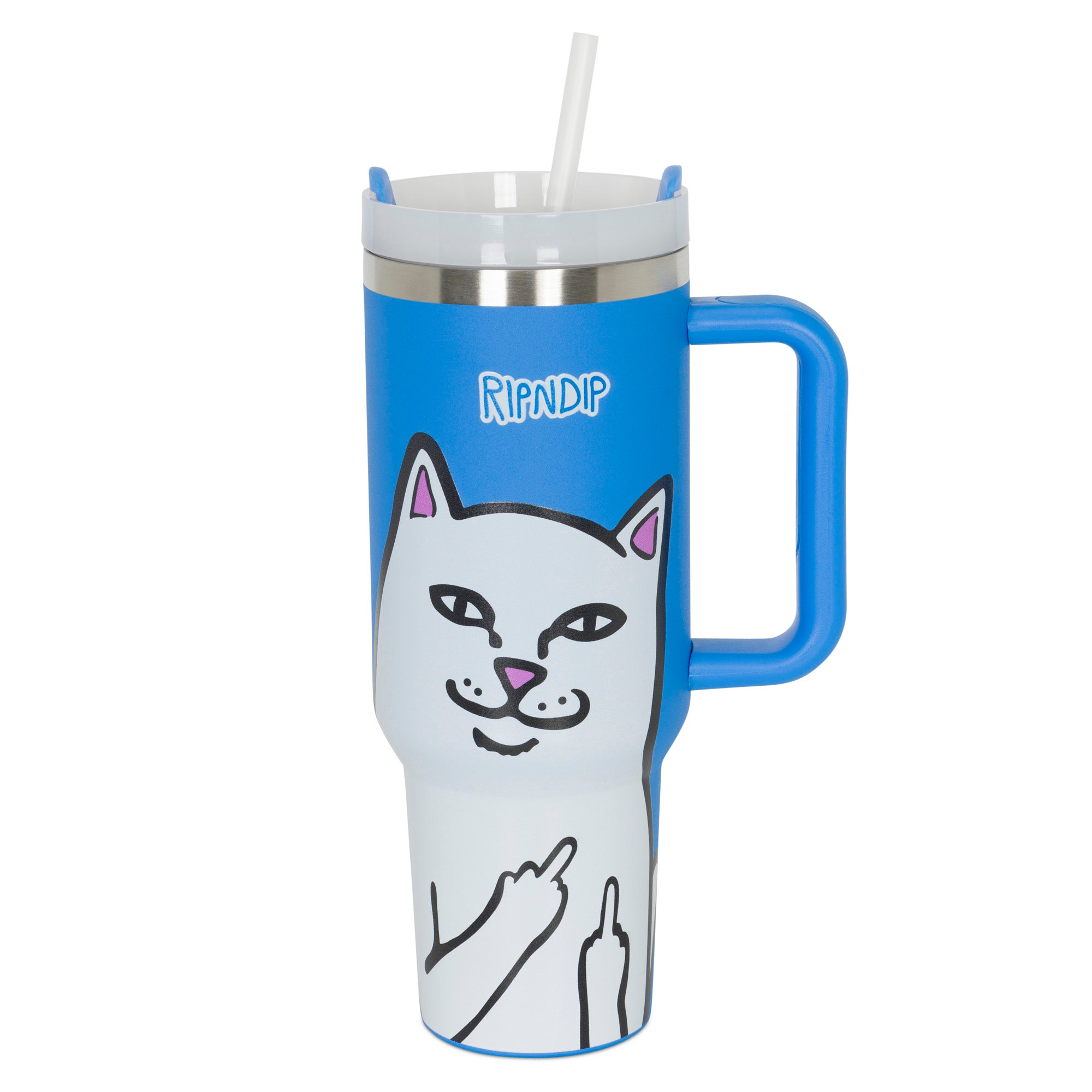 RIPNDIP Lord Nermal Big Ol Cup Tumbler (Blue)