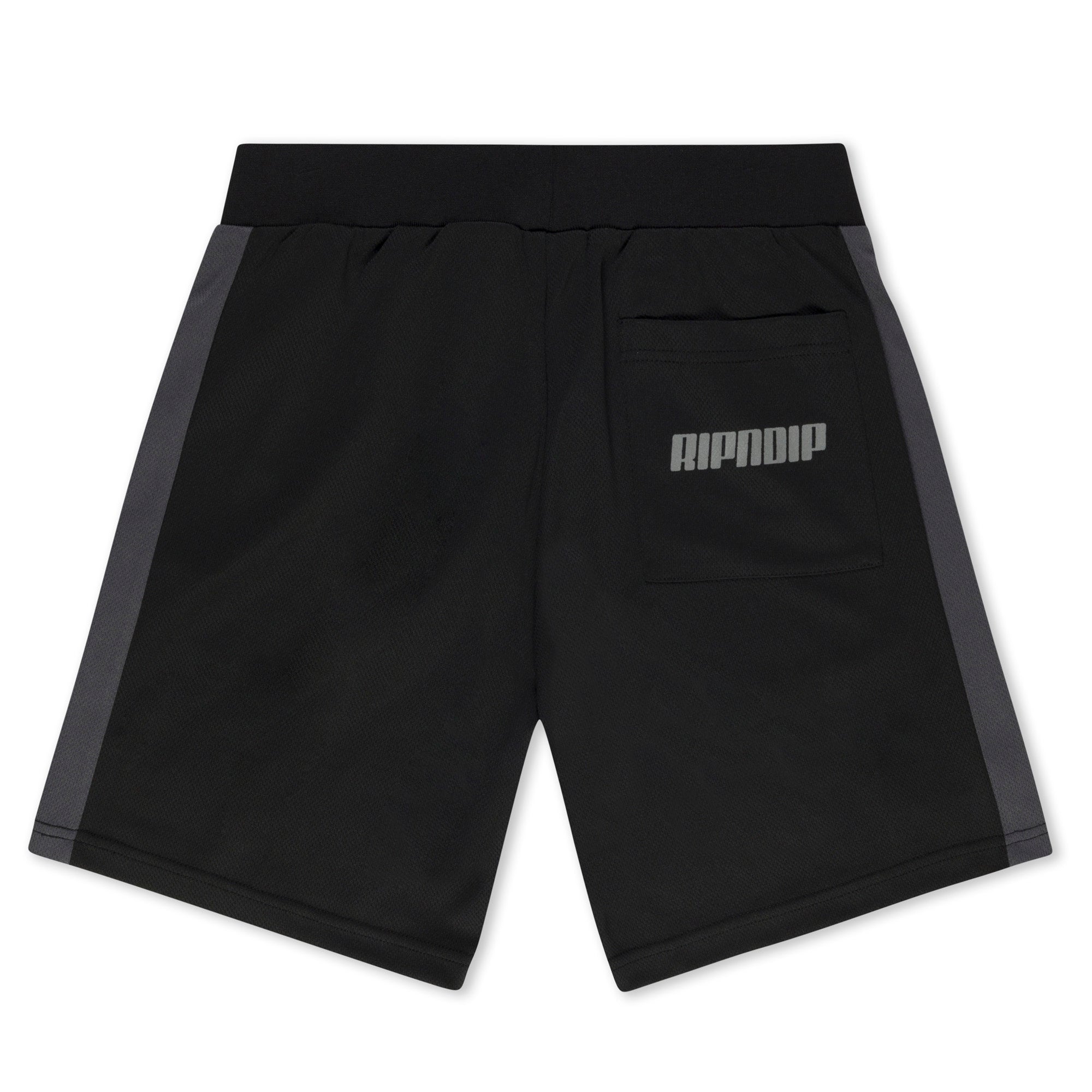 RIPNDIP RIPNDIP FC Soccer Shorts (Black / Charcoal)