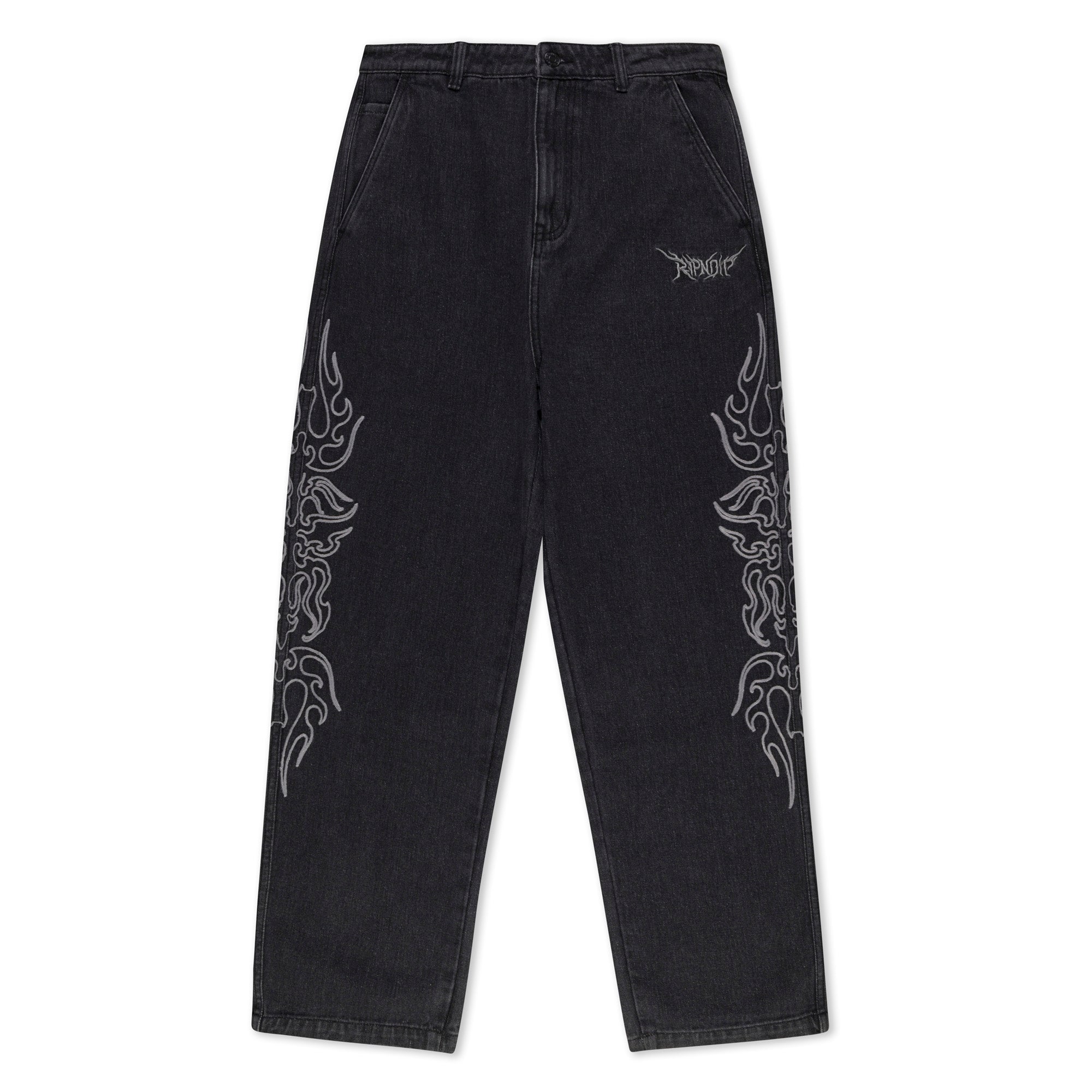 RIPNDIP Volt Denim Pants (Black)