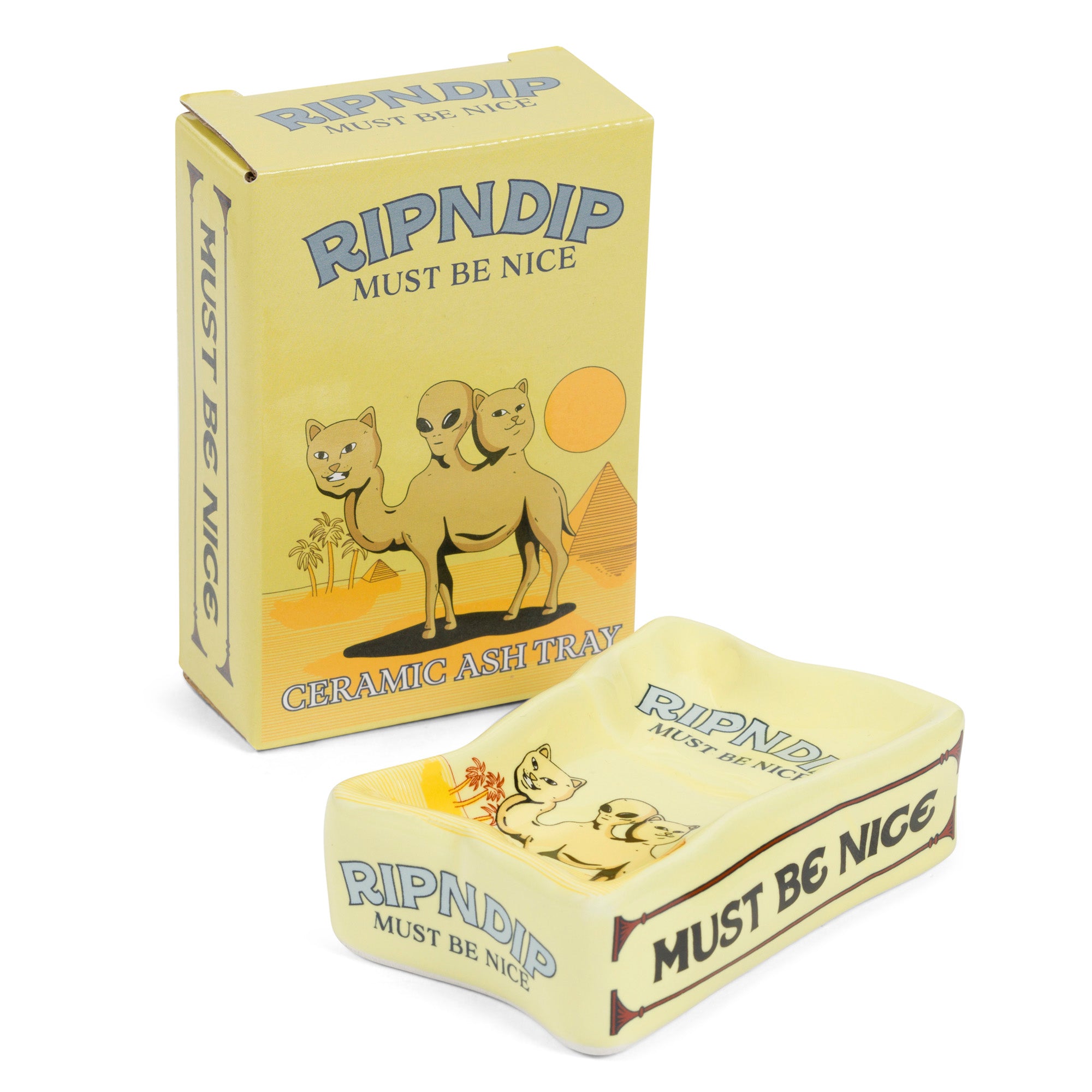 RIPNDIP Barnum Ceramic Ash Tray  (Yellow)