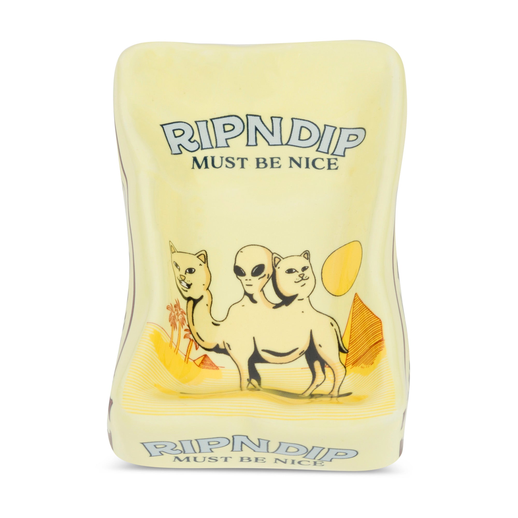 RIPNDIP Barnum Ceramic Ash Tray  (Yellow)