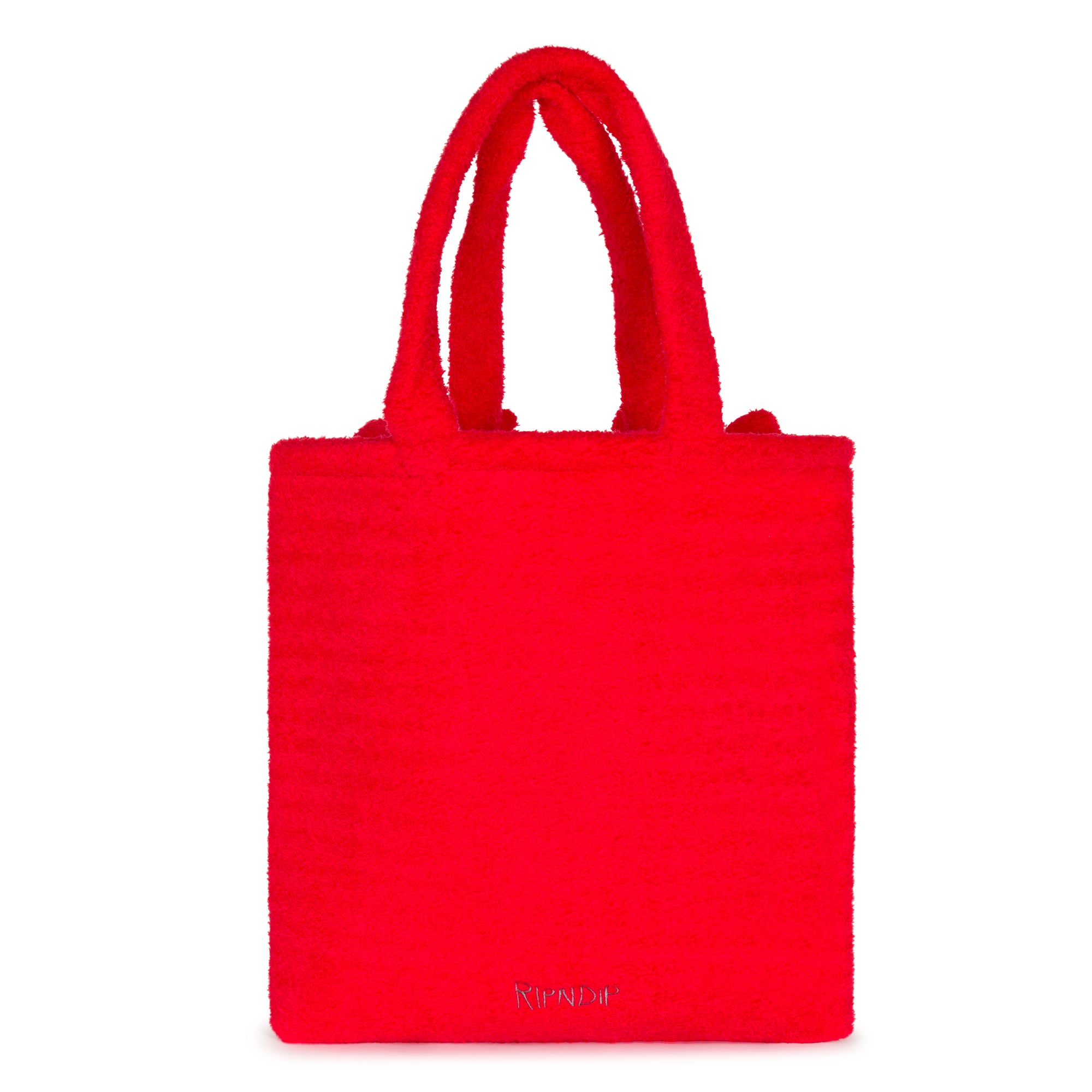 RIPNDIP Lord Devil Fluffy Tote  (Red)