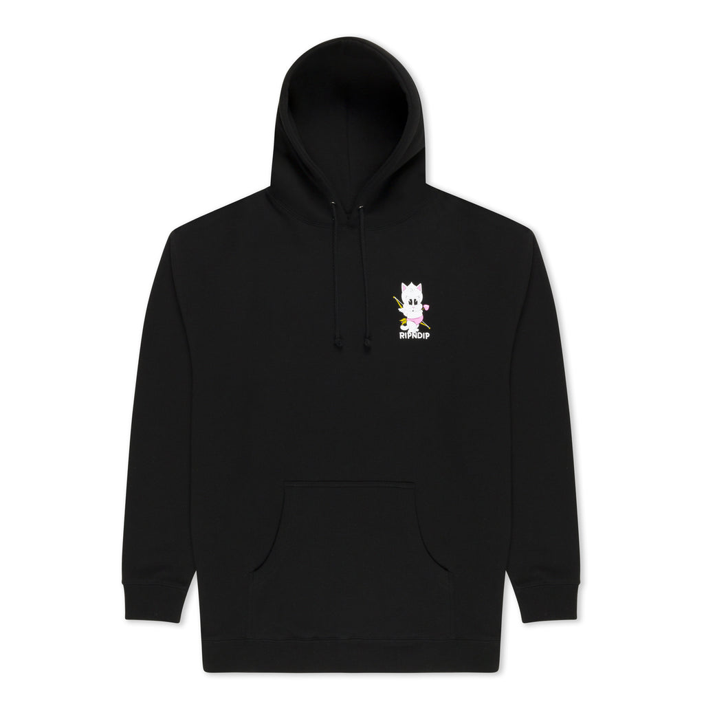 Black deals ripndip hoodie