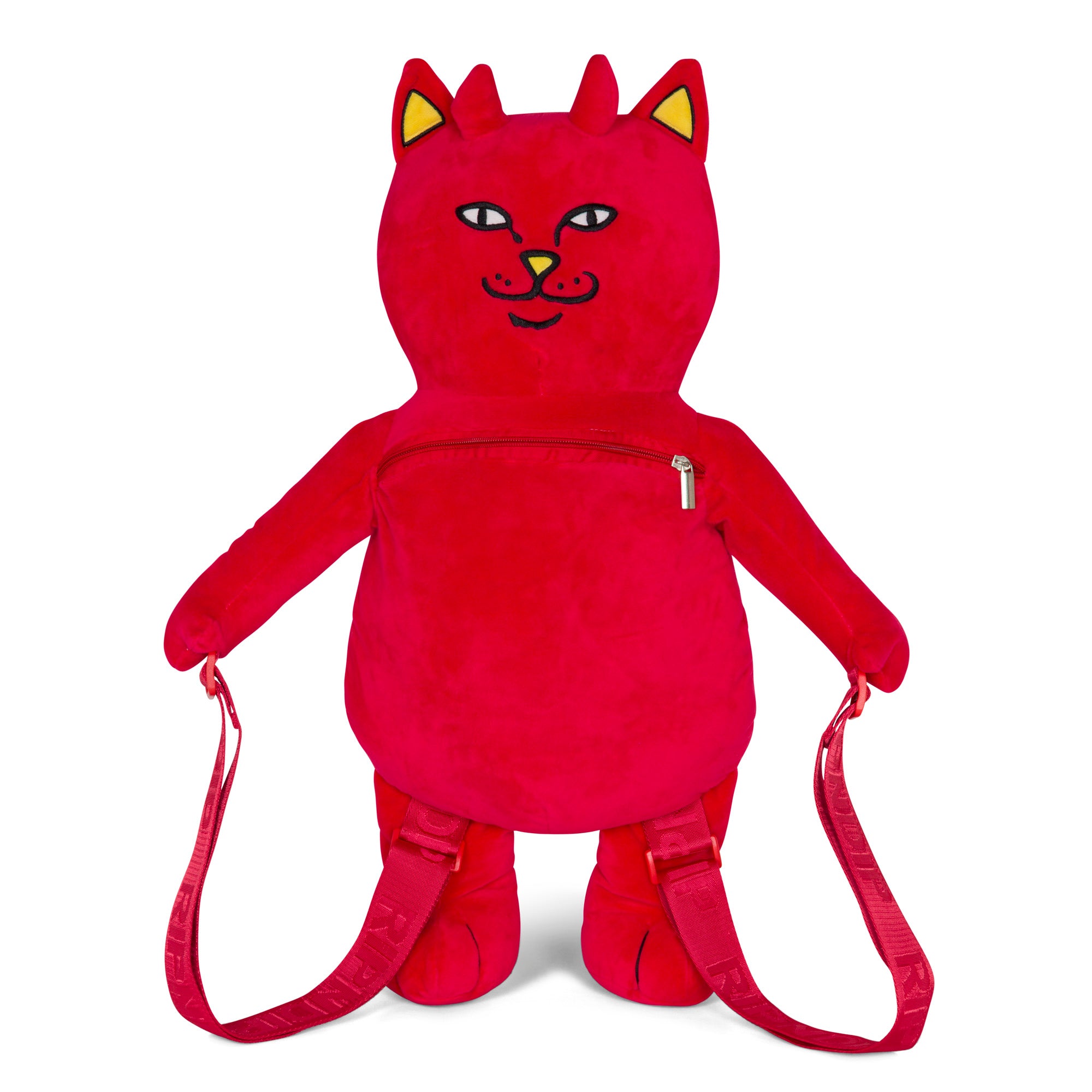 RIPNDIP Lord Devil Plush Backpack  (Red)