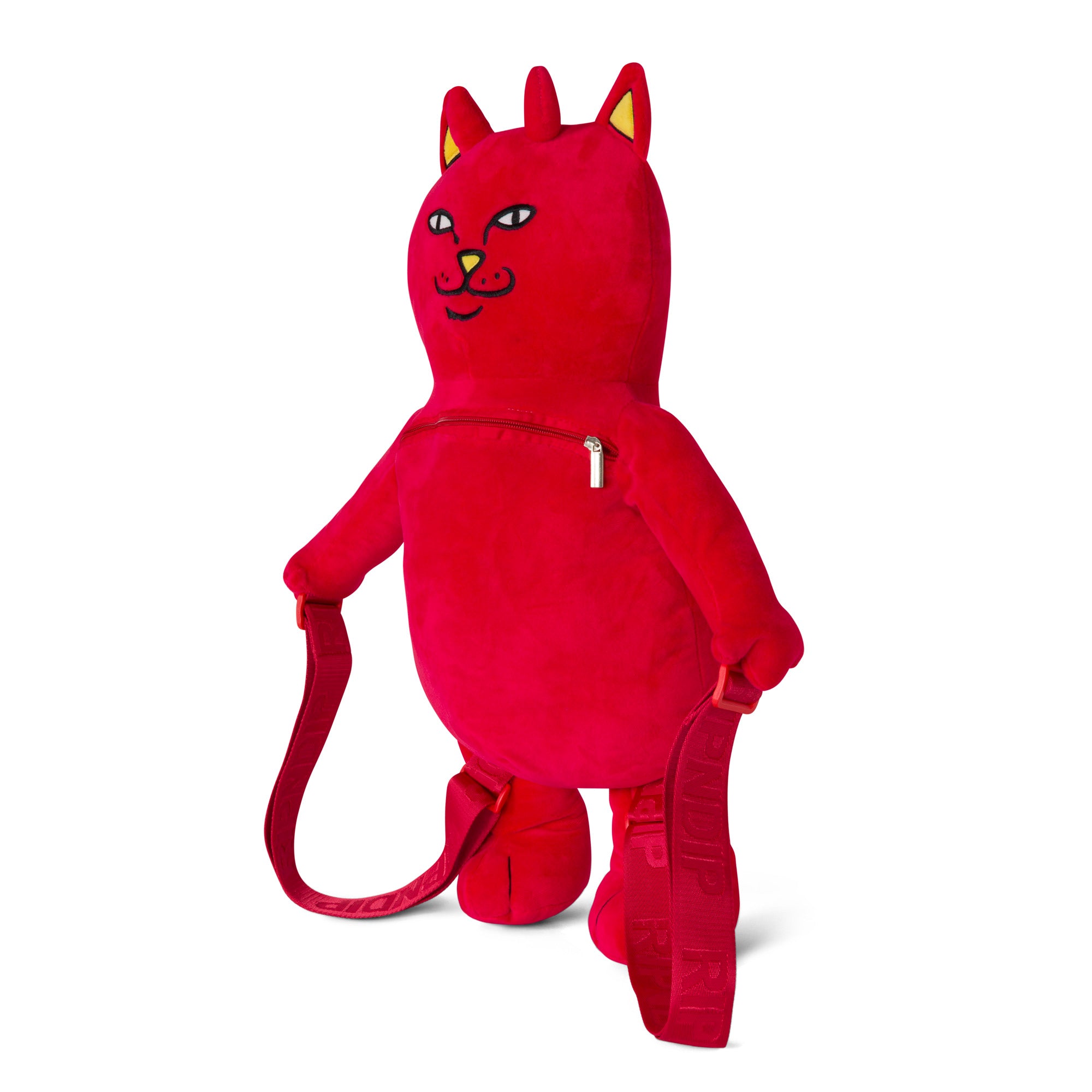 RIPNDIP Lord Devil Plush Backpack  (Red)