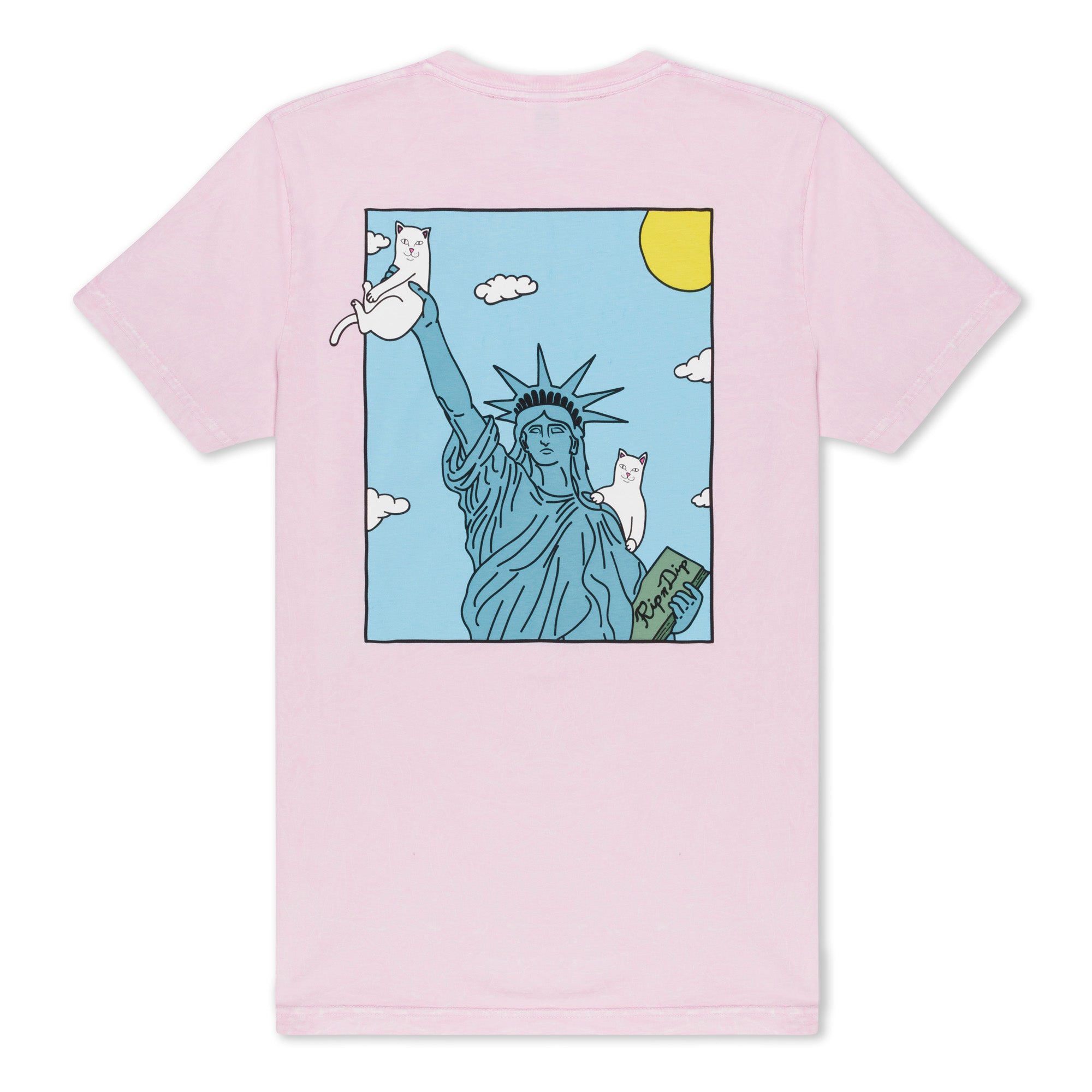 293142 Liberty Tee (Pink Mineral Wash)