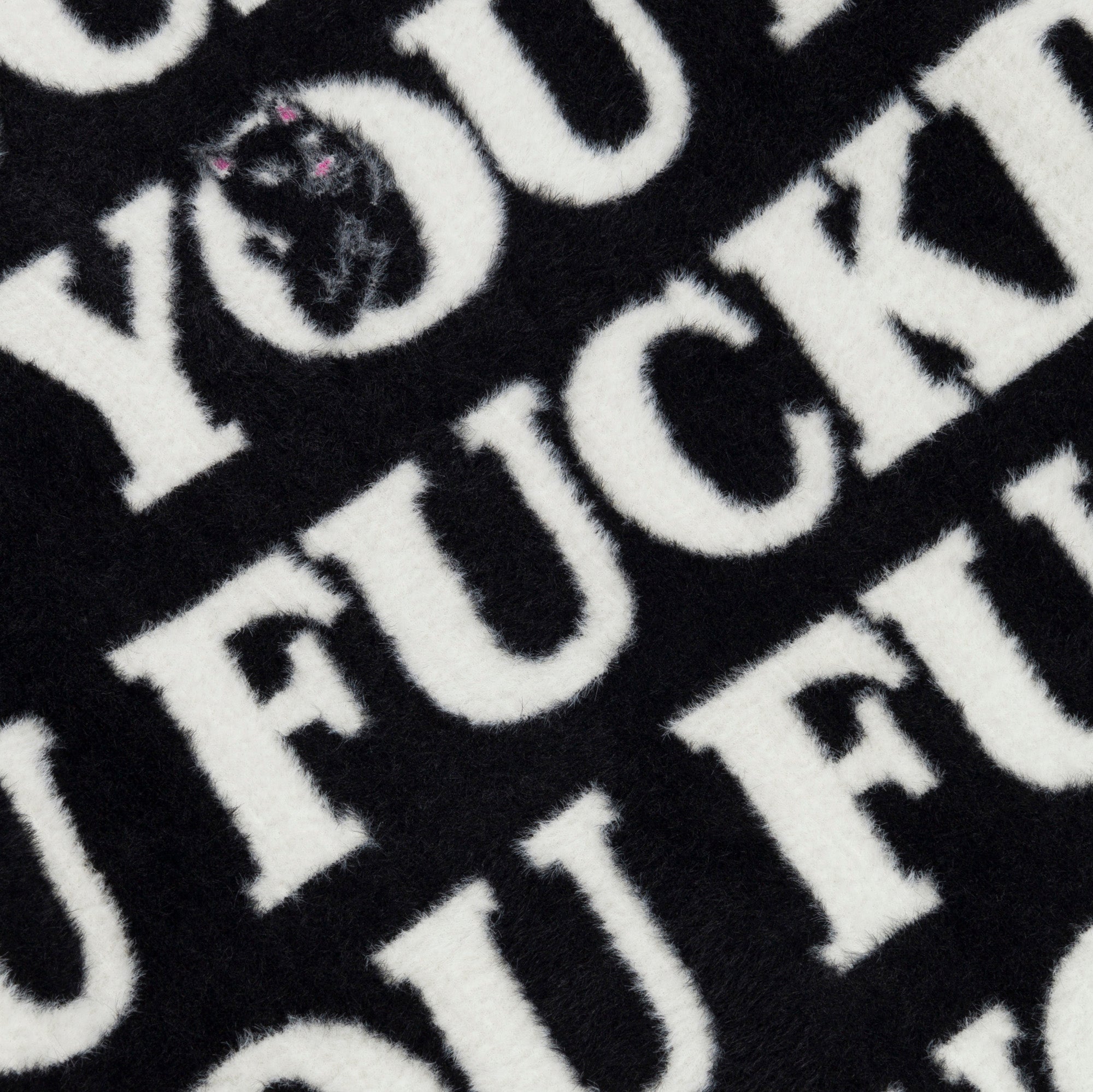 388060 Fuckin Fuck Mohair Sweater (Black)