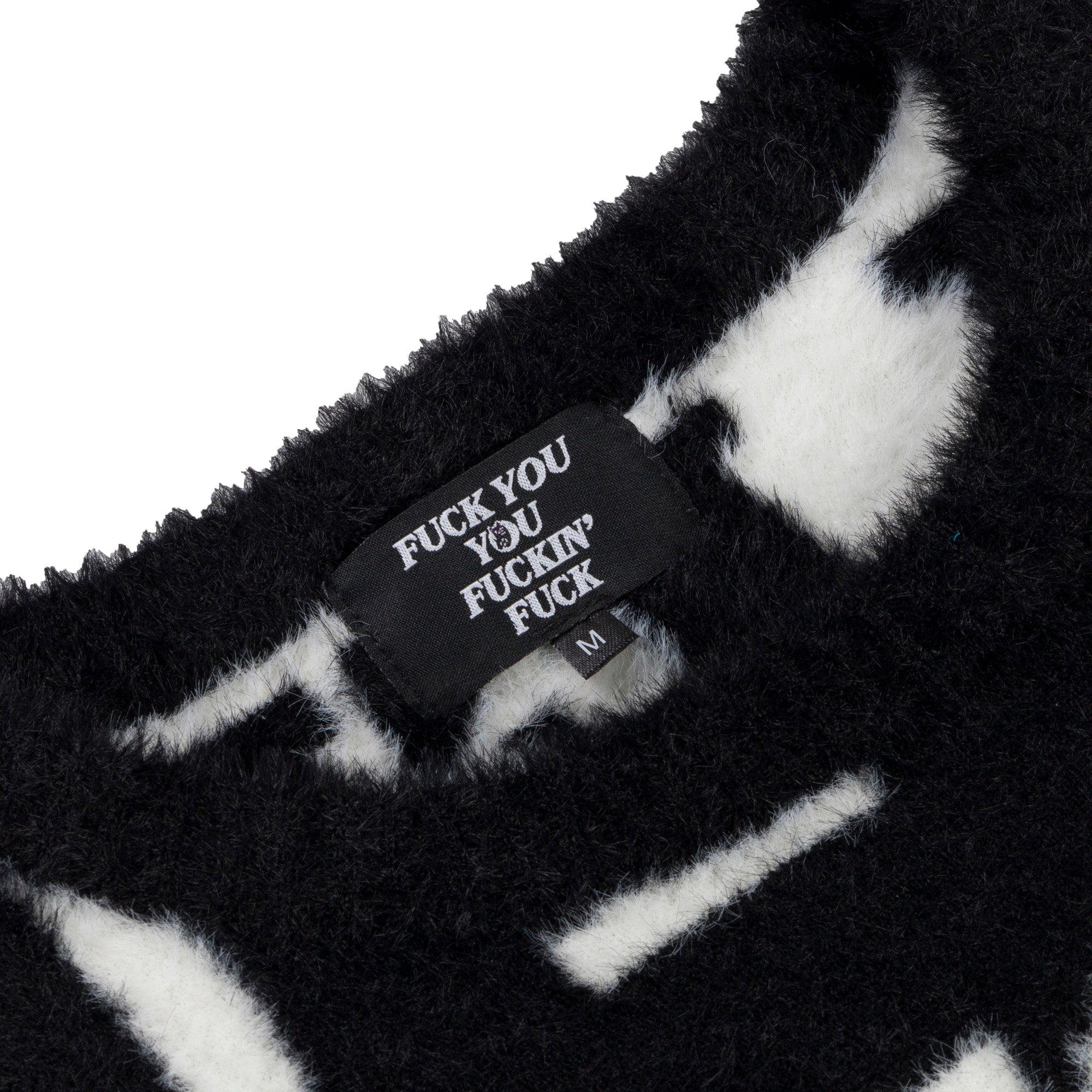 388060 Fuckin Fuck Mohair Sweater (Black)