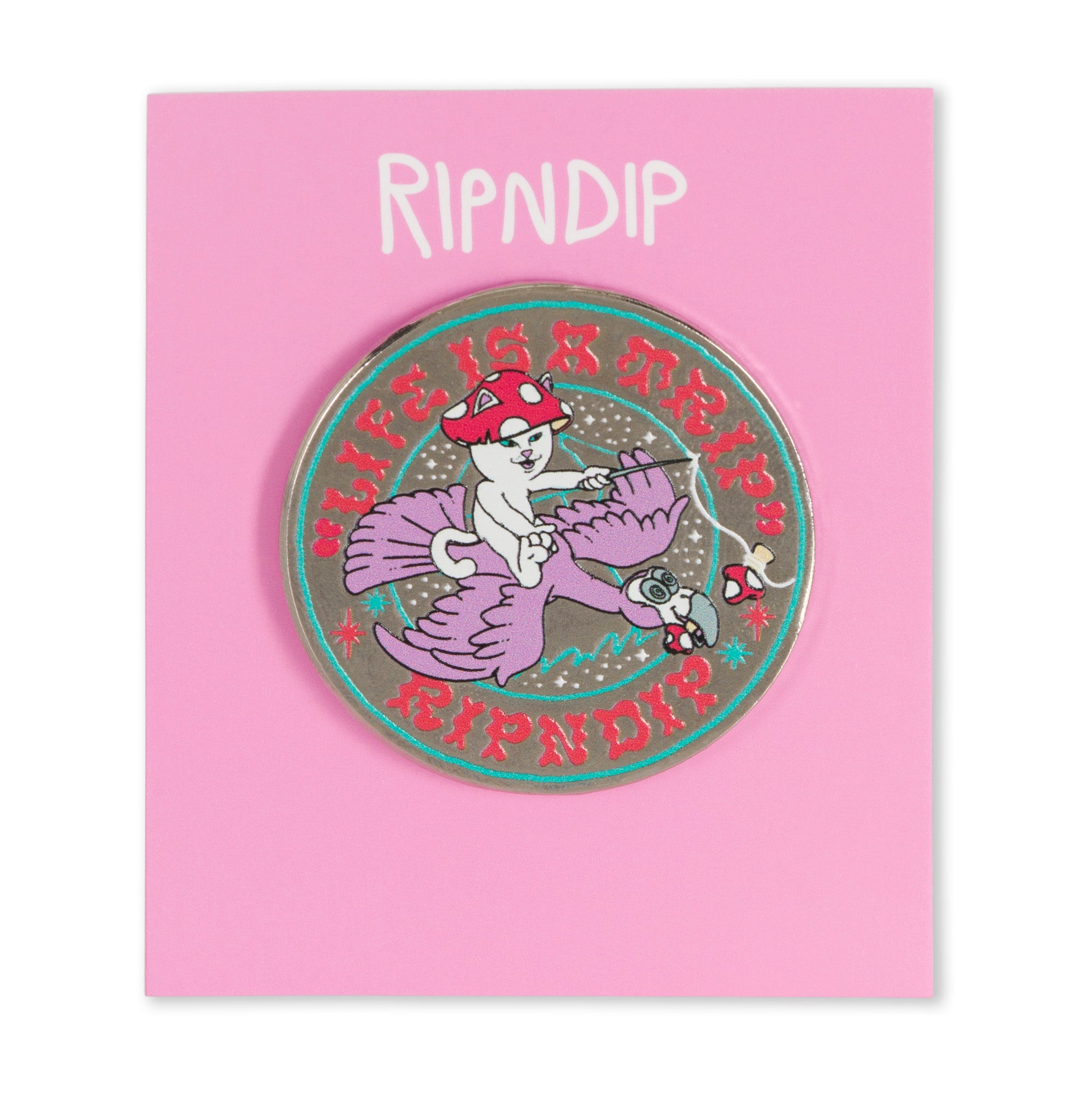 RIPNDIP Take A Trip Pin (Multi)