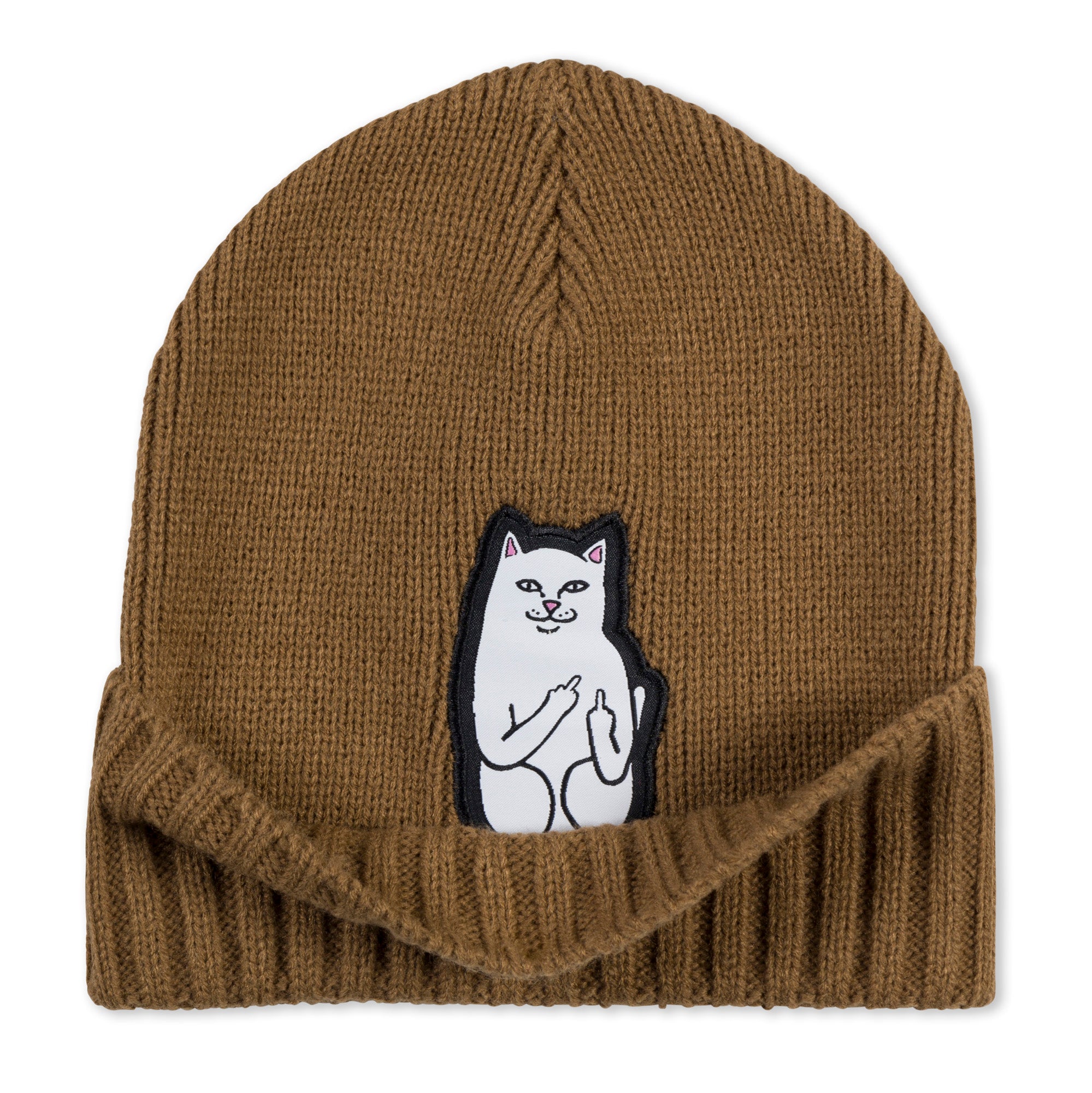 RIPNDIP Lord Nermal Beanie (Brown)