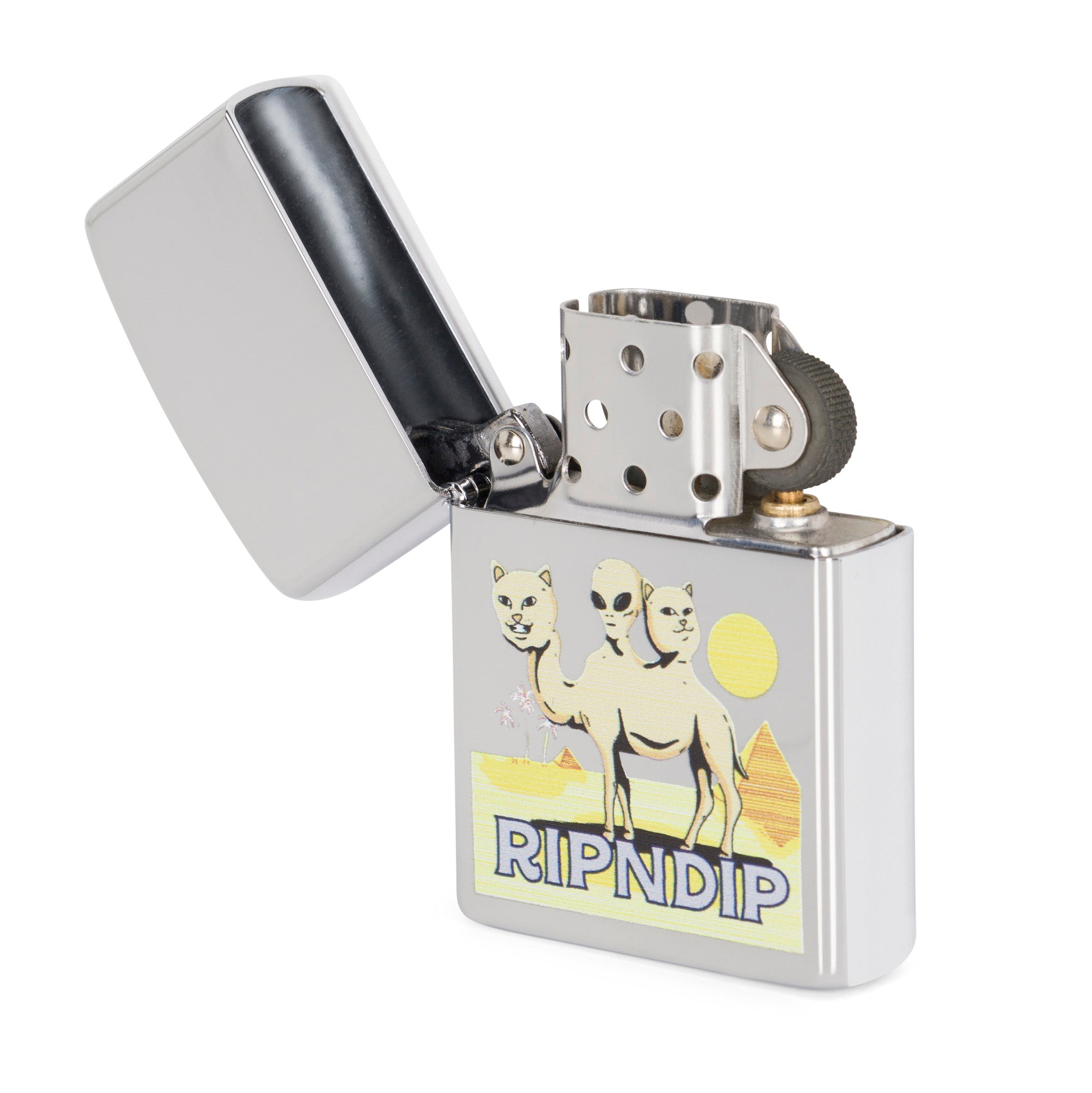 RIPNDIP Barnum Refillable Lighter (Silver)