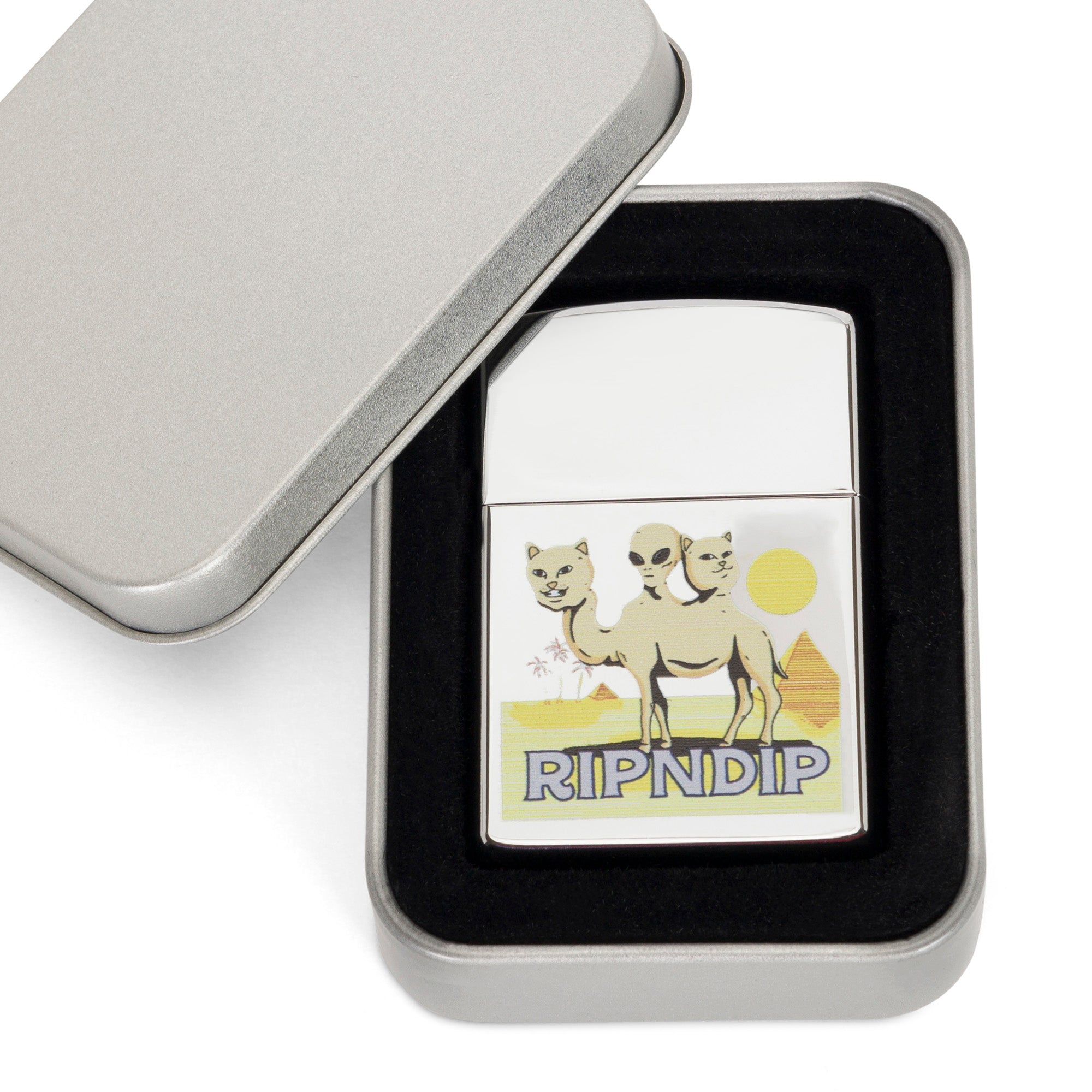 RIPNDIP Barnum Refillable Lighter (Silver)