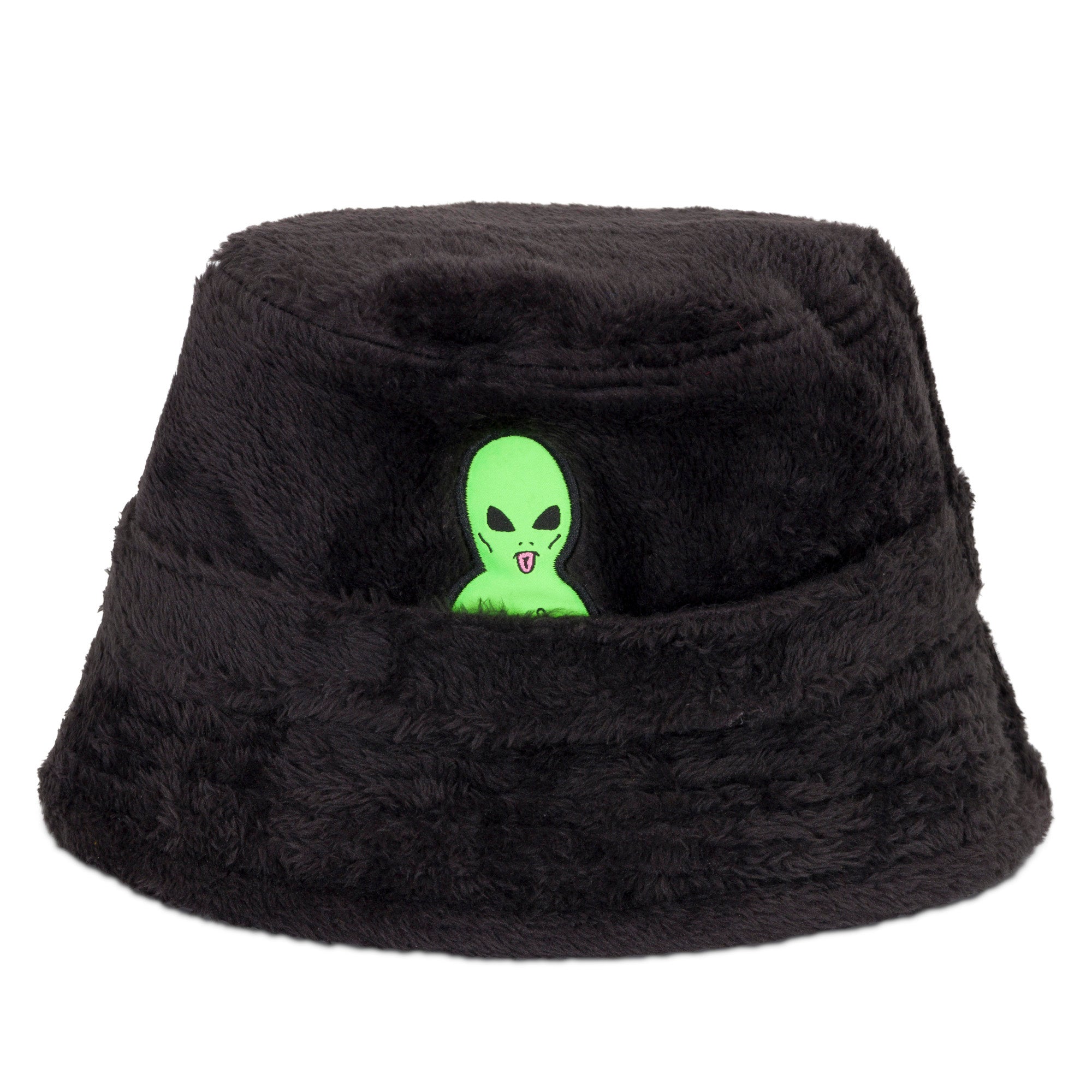 RIPNDIP Lord Alien Sherpa Bucket Hat (Black)