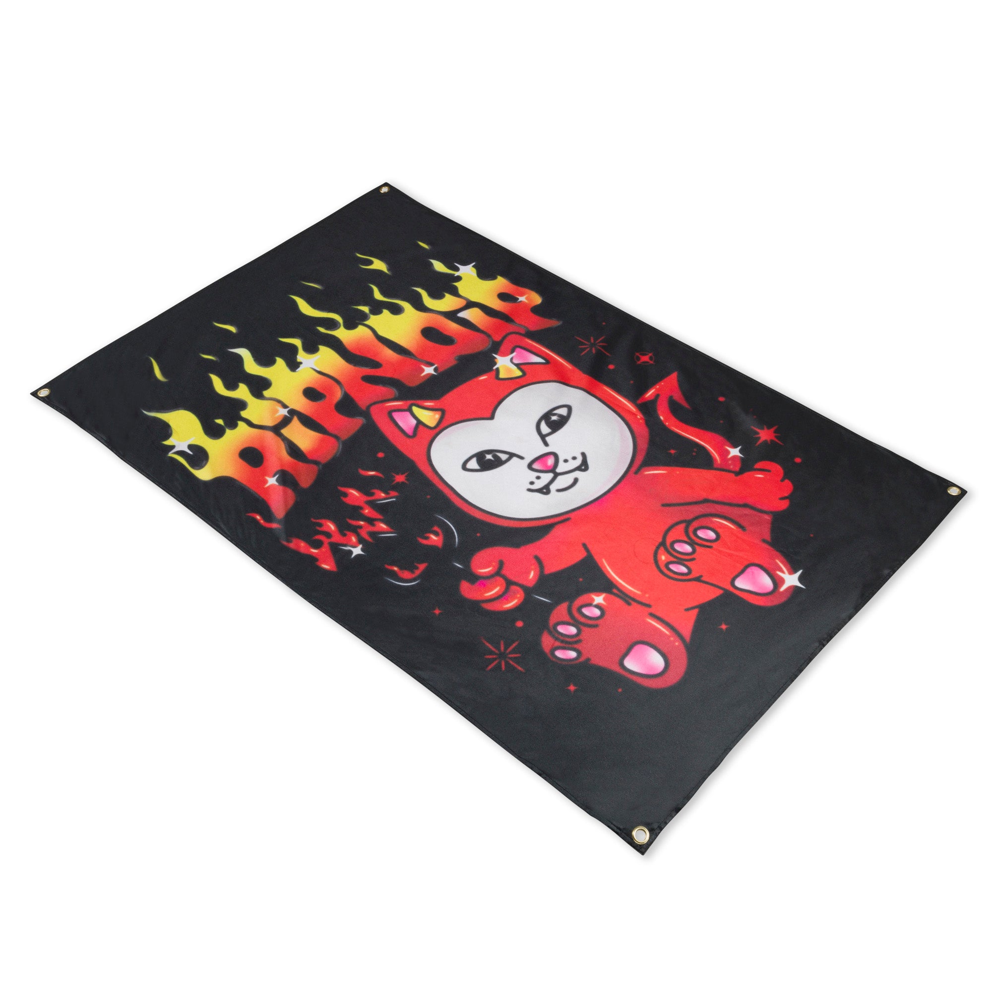 RIPNDIP Scary Cute Wall Banner (Black)