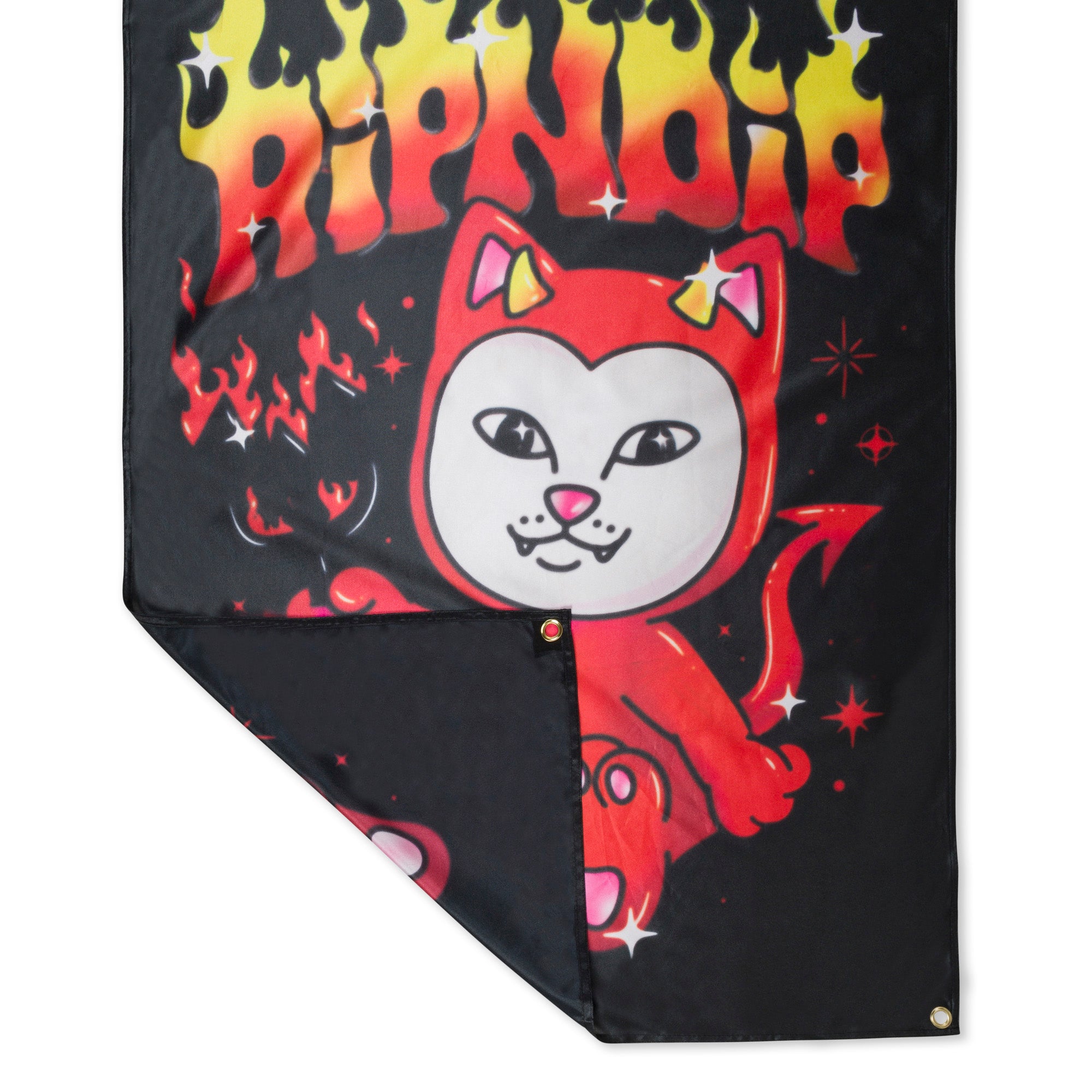 RIPNDIP Scary Cute Wall Banner (Black)