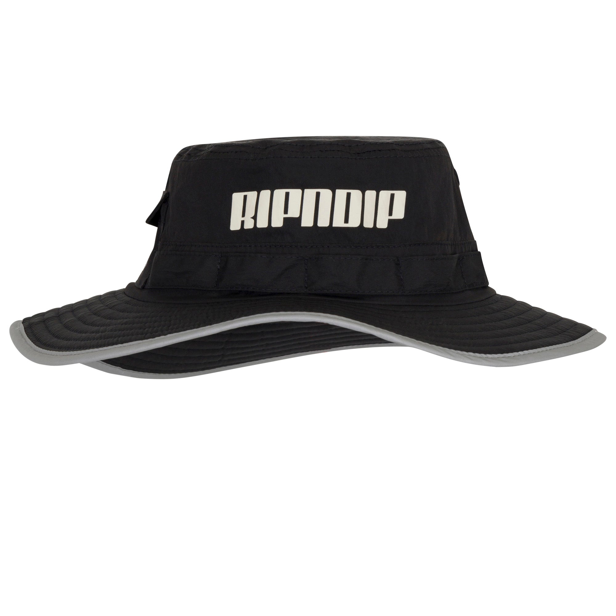 RIPNDIP Ripndip FC Boonie Hat (Black/Light Blue)