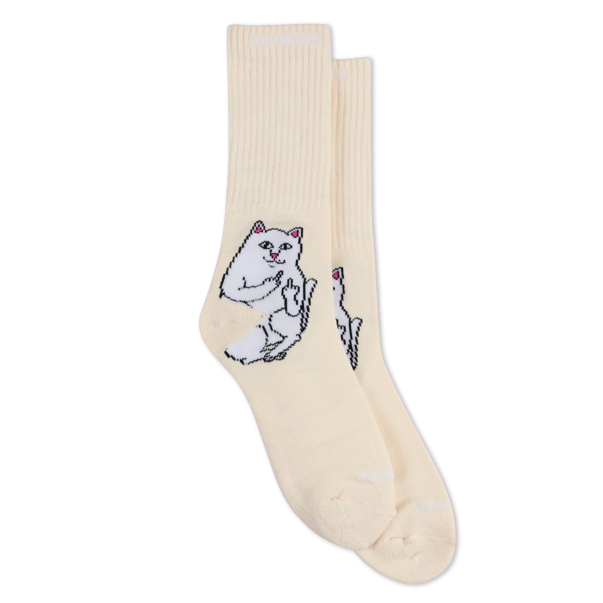 387810 Lord Nermal Socks (Off White)