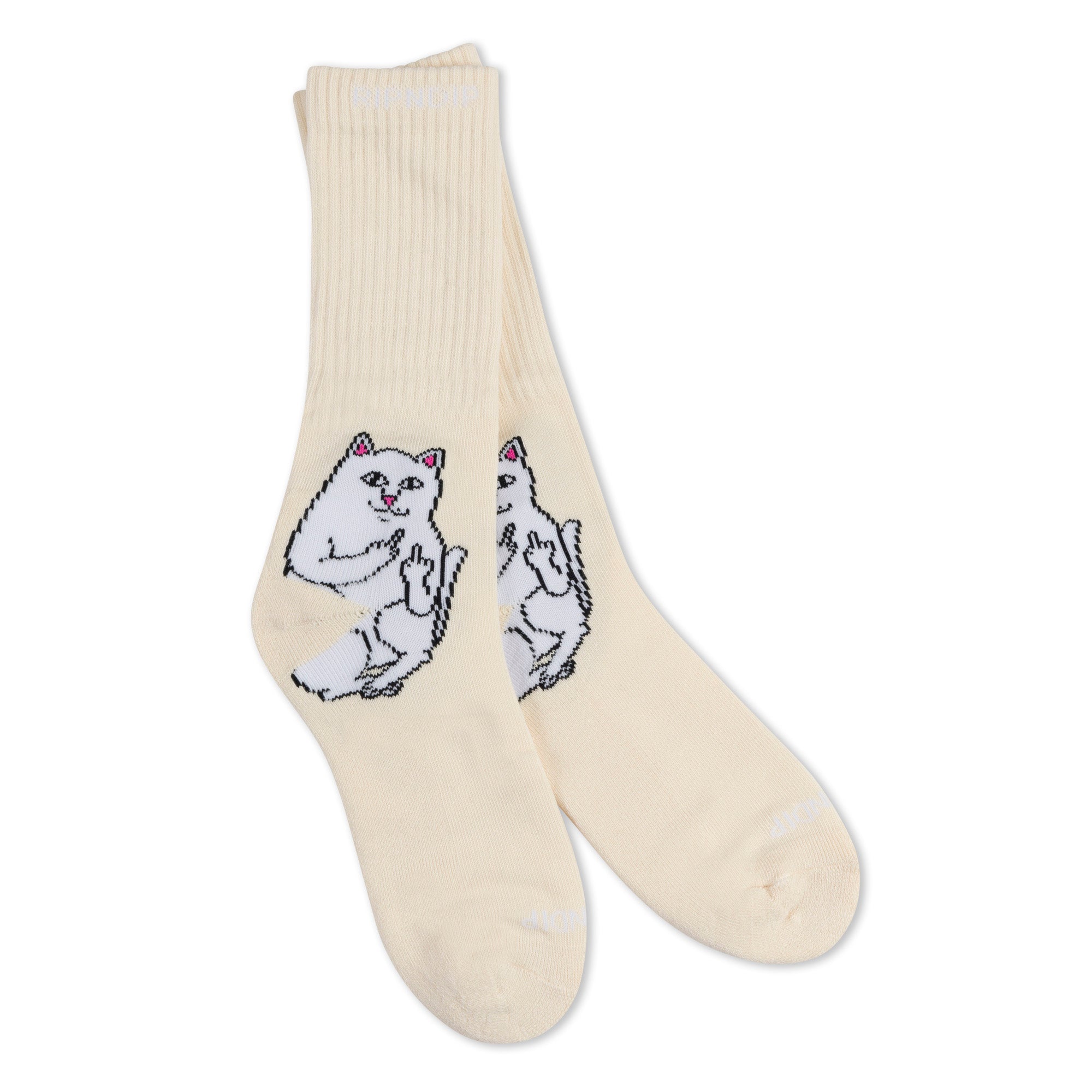 387810 Lord Nermal Socks (Off White)