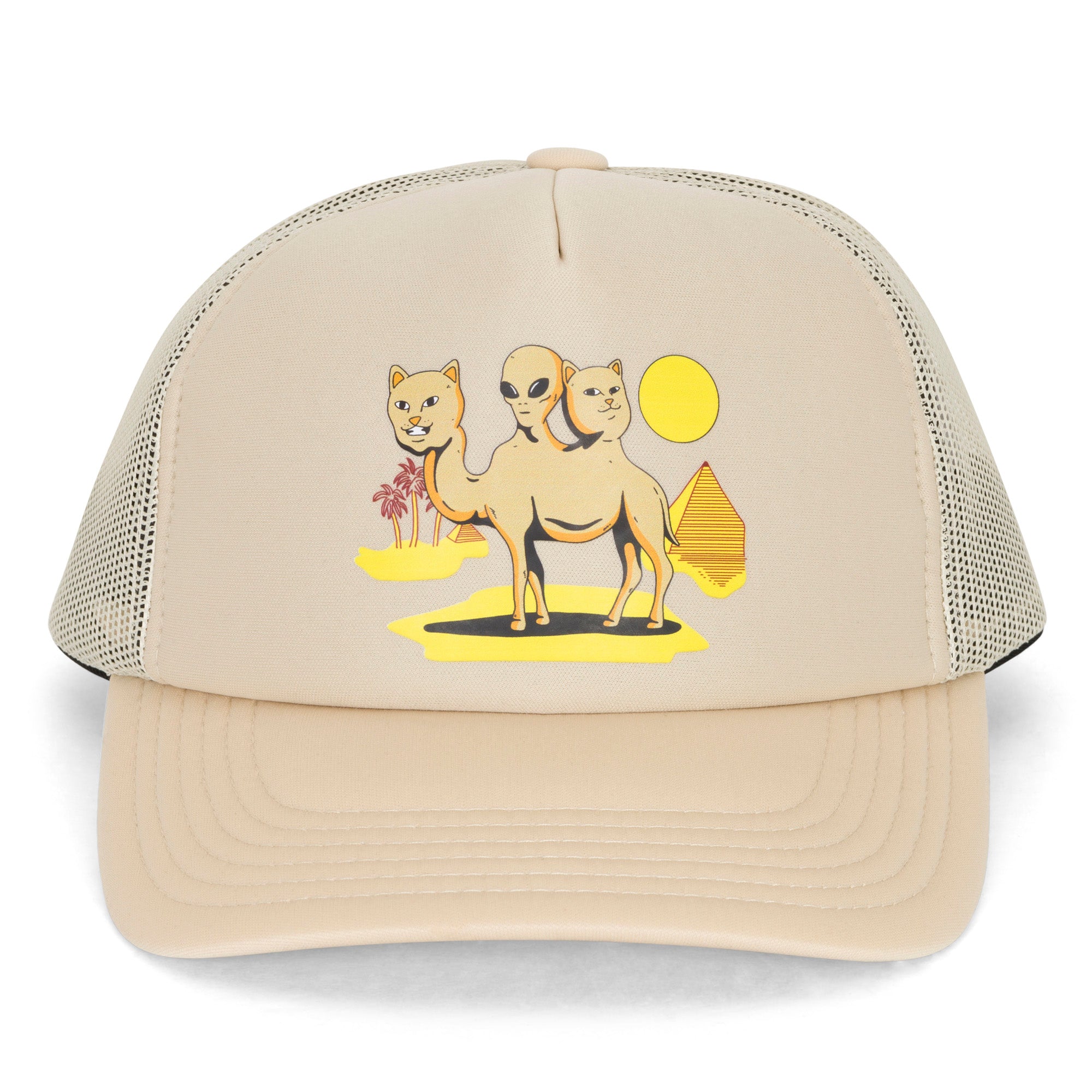 RIPNDIP Barnum Trucker Hat (Sand)