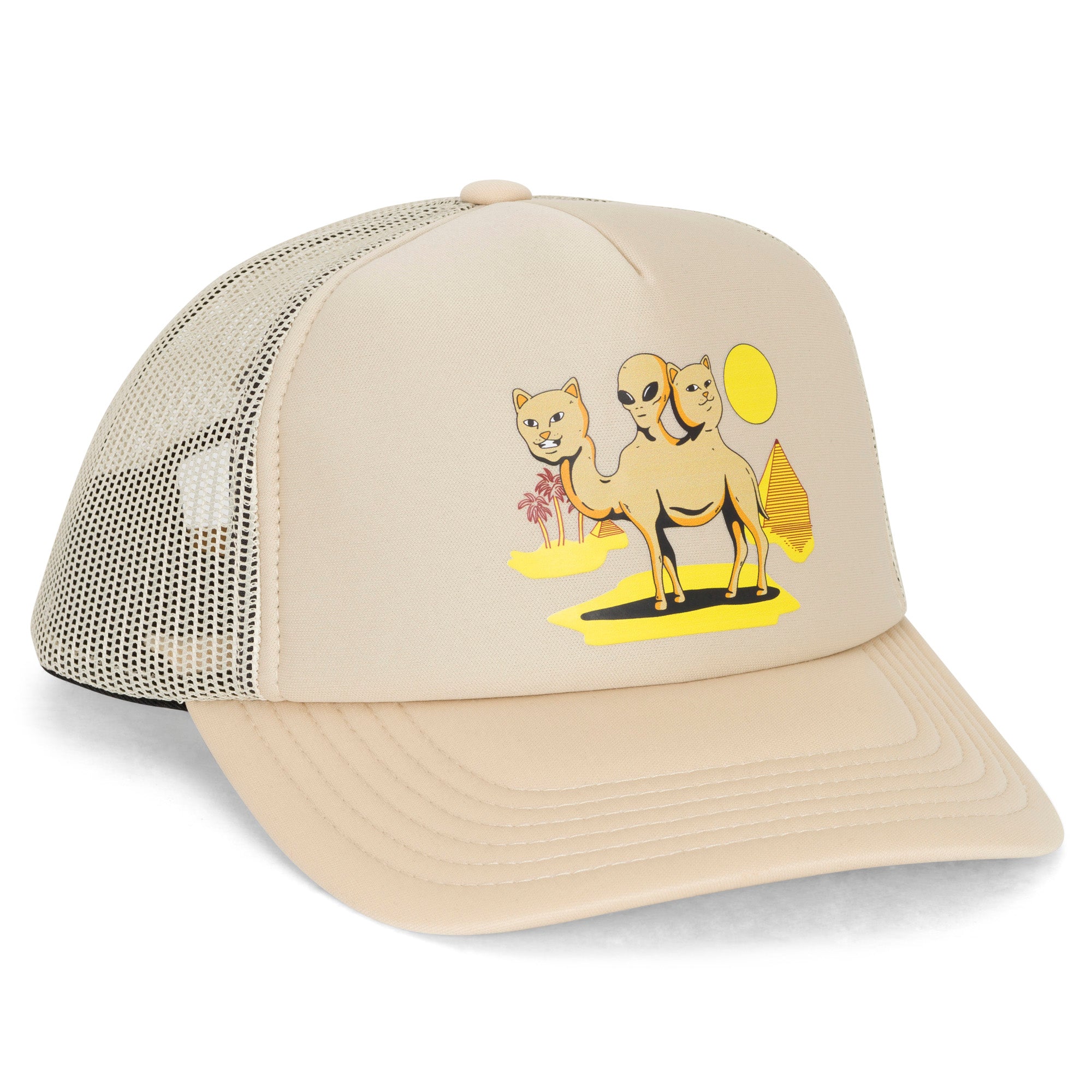 RIPNDIP Barnum Trucker Hat (Sand)