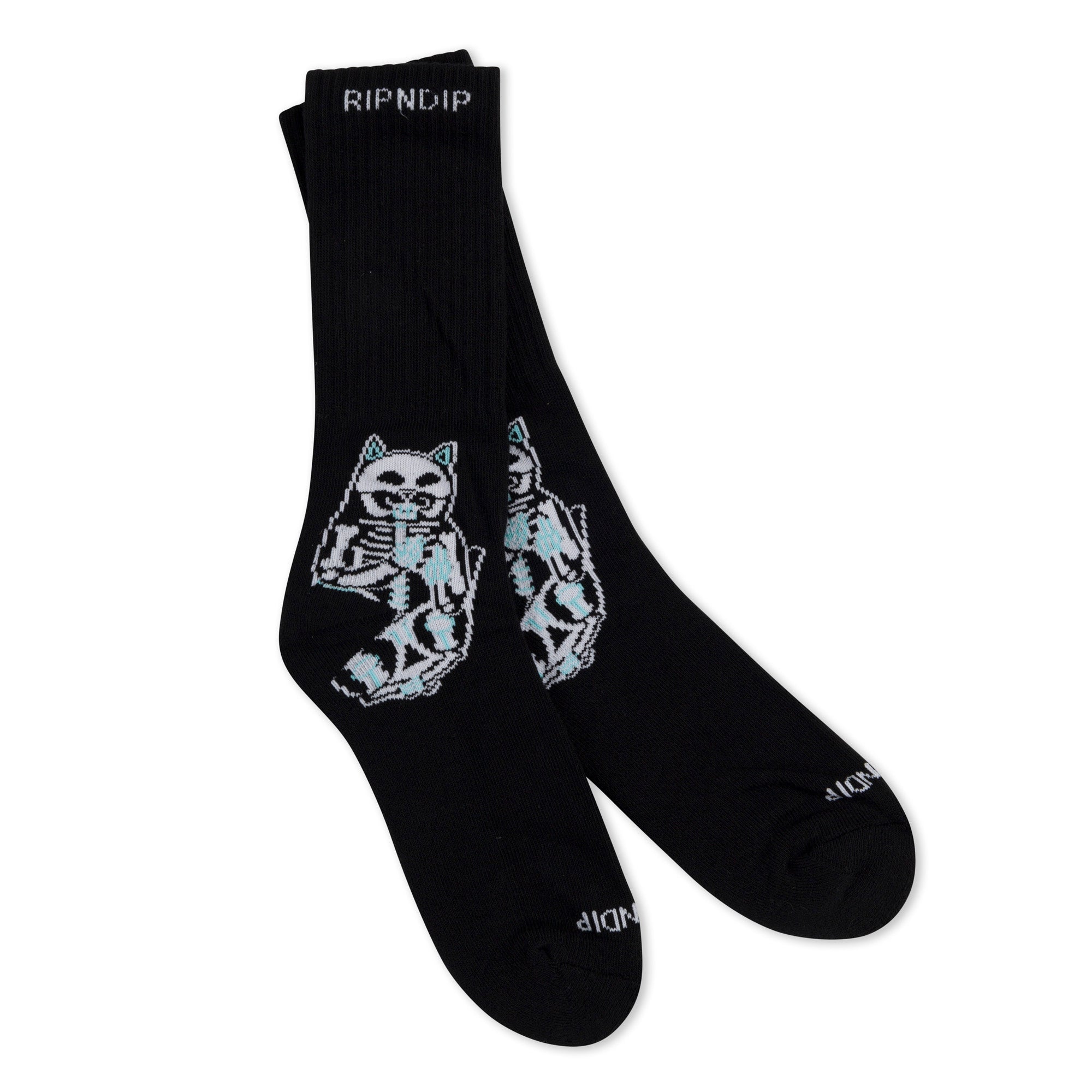 RIPNDIP Lord Skelly Socks (Black)