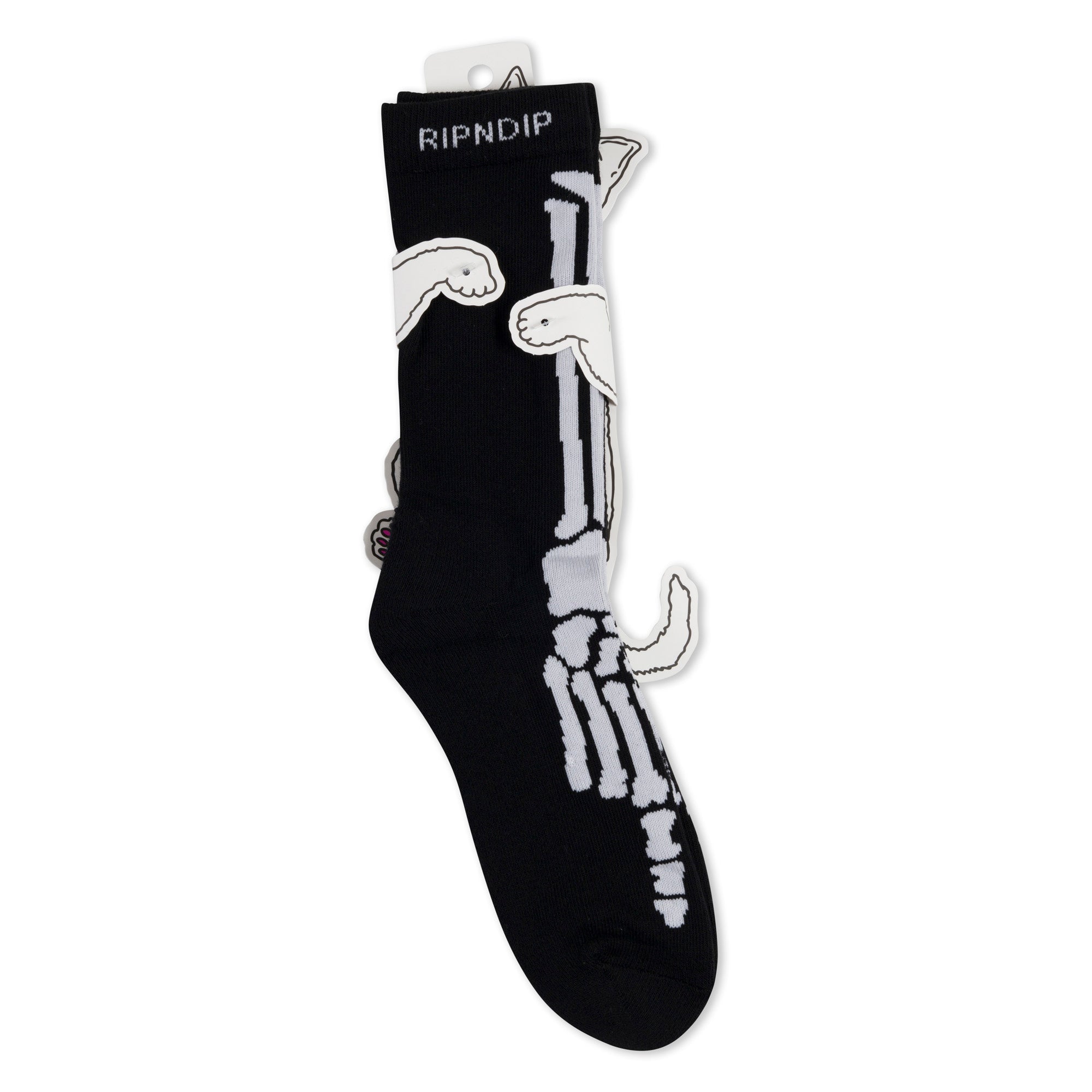 387808 Skelly Nerm Socks (Black)