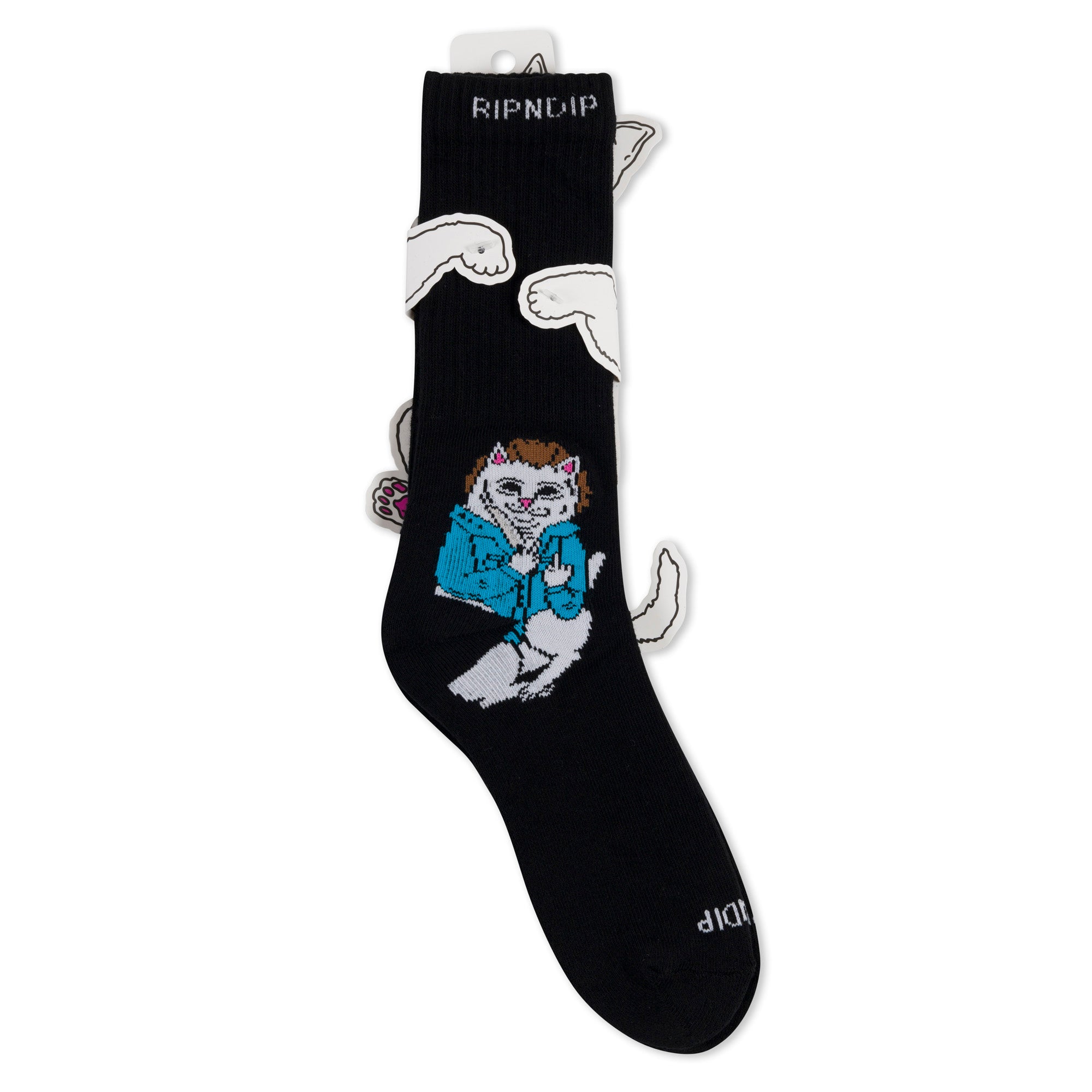 RIPNDIP Killer Nerm Socks (Black)