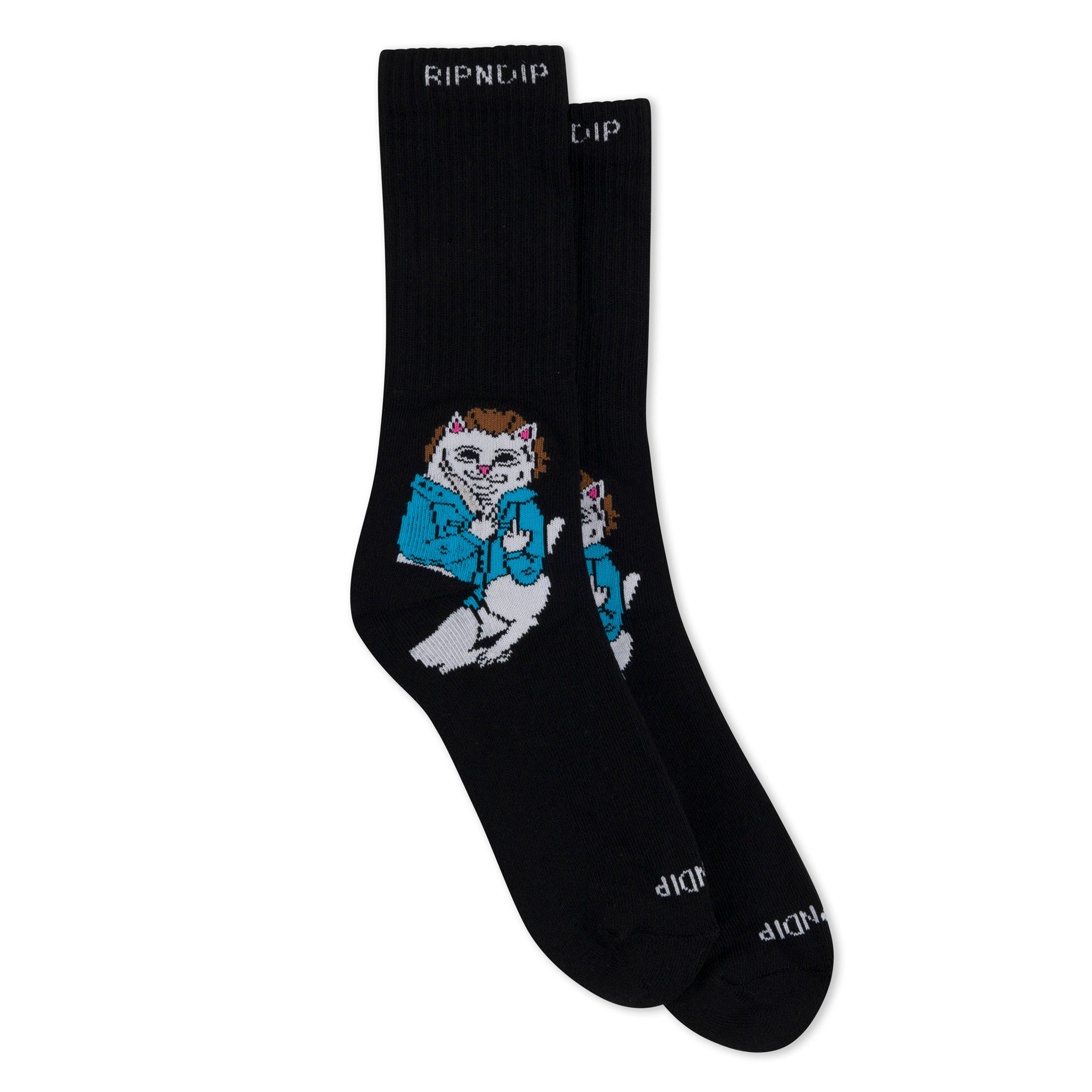 RIPNDIP Killer Nerm Socks (Black)