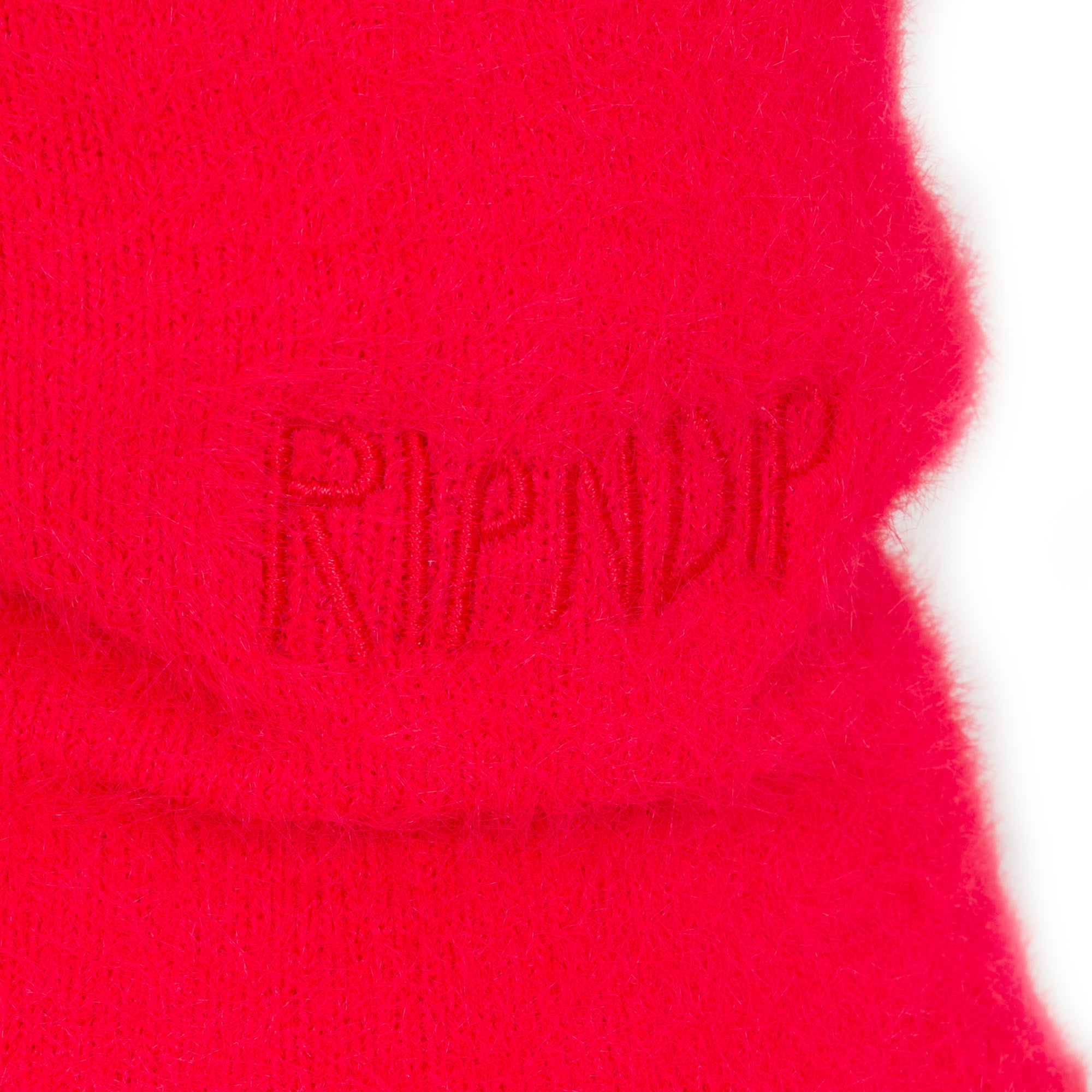 RIPNDIP Lord Devil Mohair Balaclava (Red)